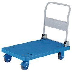  TRUSCO トラスコ 樹脂台車 グランカート サイレント 900 x 605 折りたたみハンドル TPX 901 台車 DIY 工具