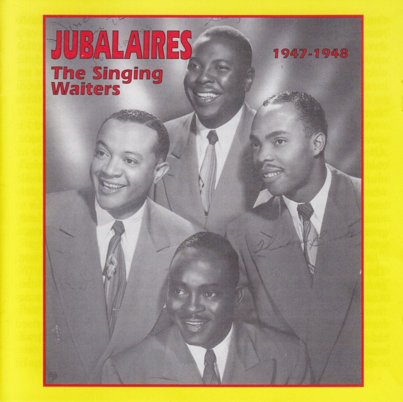 Singing Waiters 1947-48 品