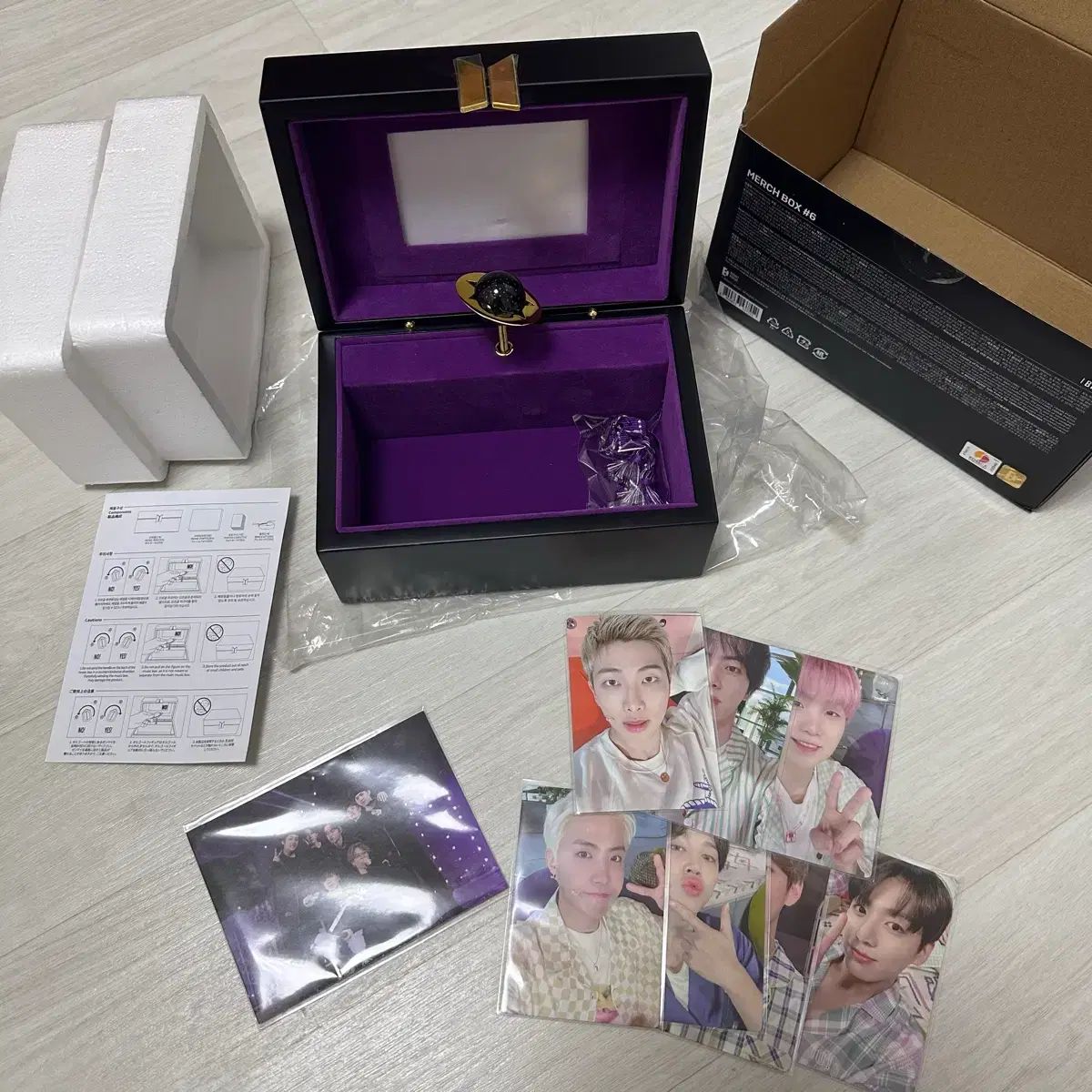 BTS MERCH BOX 6 オルゴール