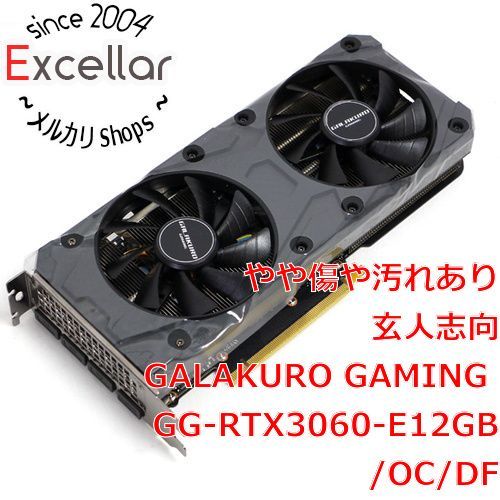 bn:16] 玄人志向グラボ GALAKURO GAMING GG-RTX3060-E12GB/OC/DF