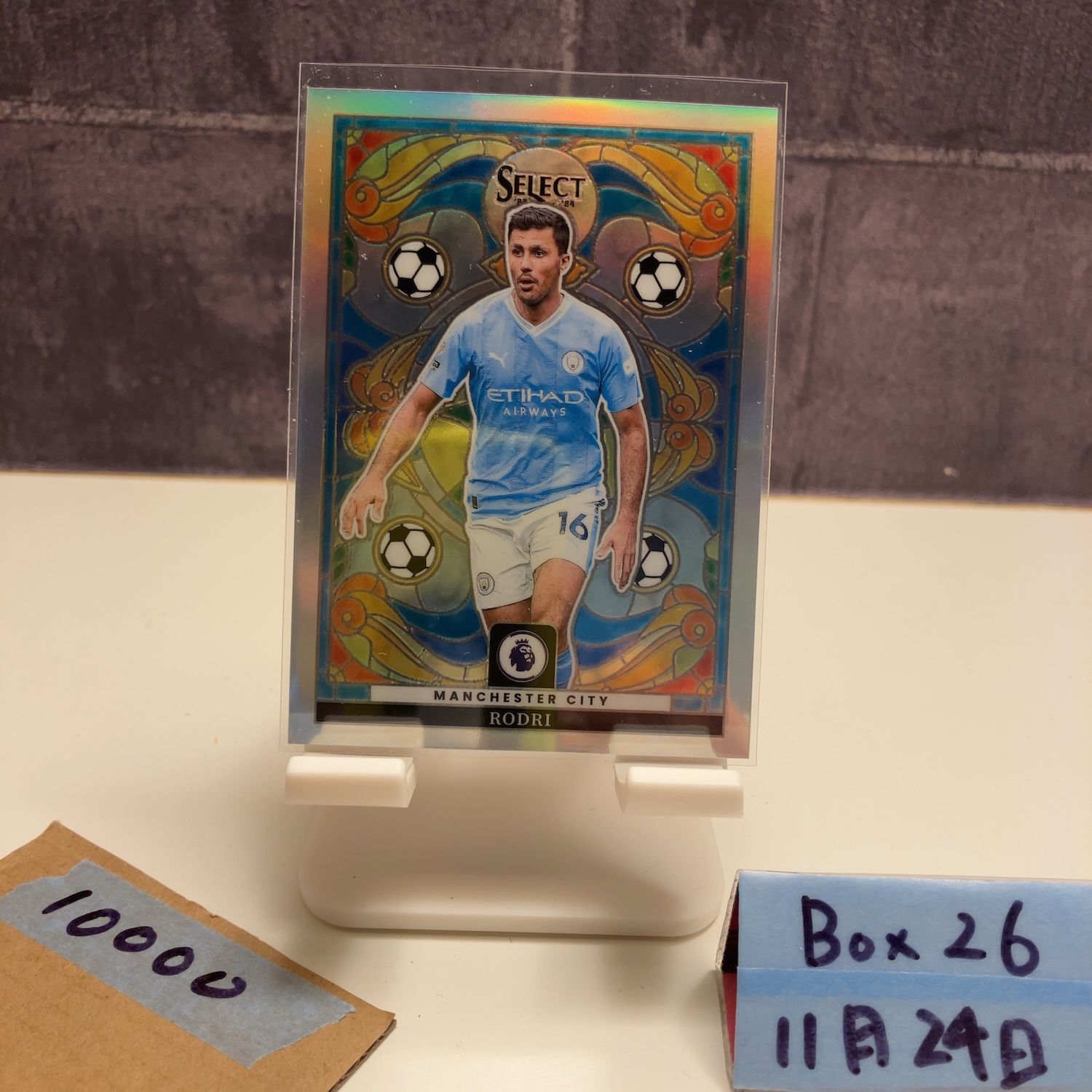 2025 24 Panini Select Premier League Rodri MANCHESTER CITY Prizm カード