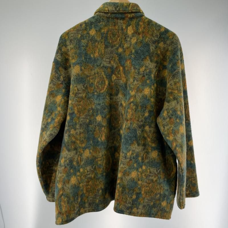 中古】Supreme 21FW PAISLEY FLEECE SHIRT サイズL シュプリーム