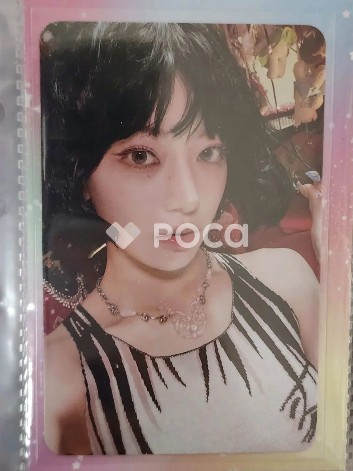 LE SSERAFIM SPAGHETTI weverse 直筆 サイン サクラ LE SSERAFIM