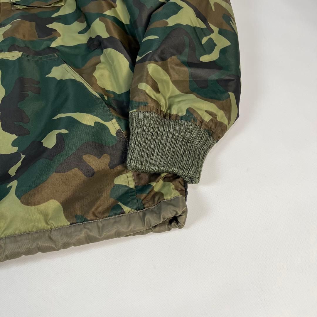 XL リバーシブル Schott ナイロンジャケット ニット カモフラ - メルカリ