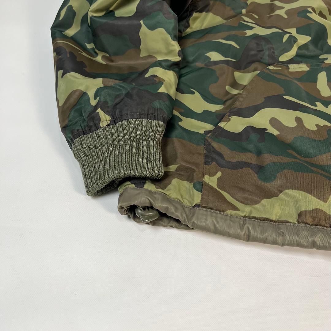 XL リバーシブル Schott ナイロンジャケット ニット カモフラ - メルカリ