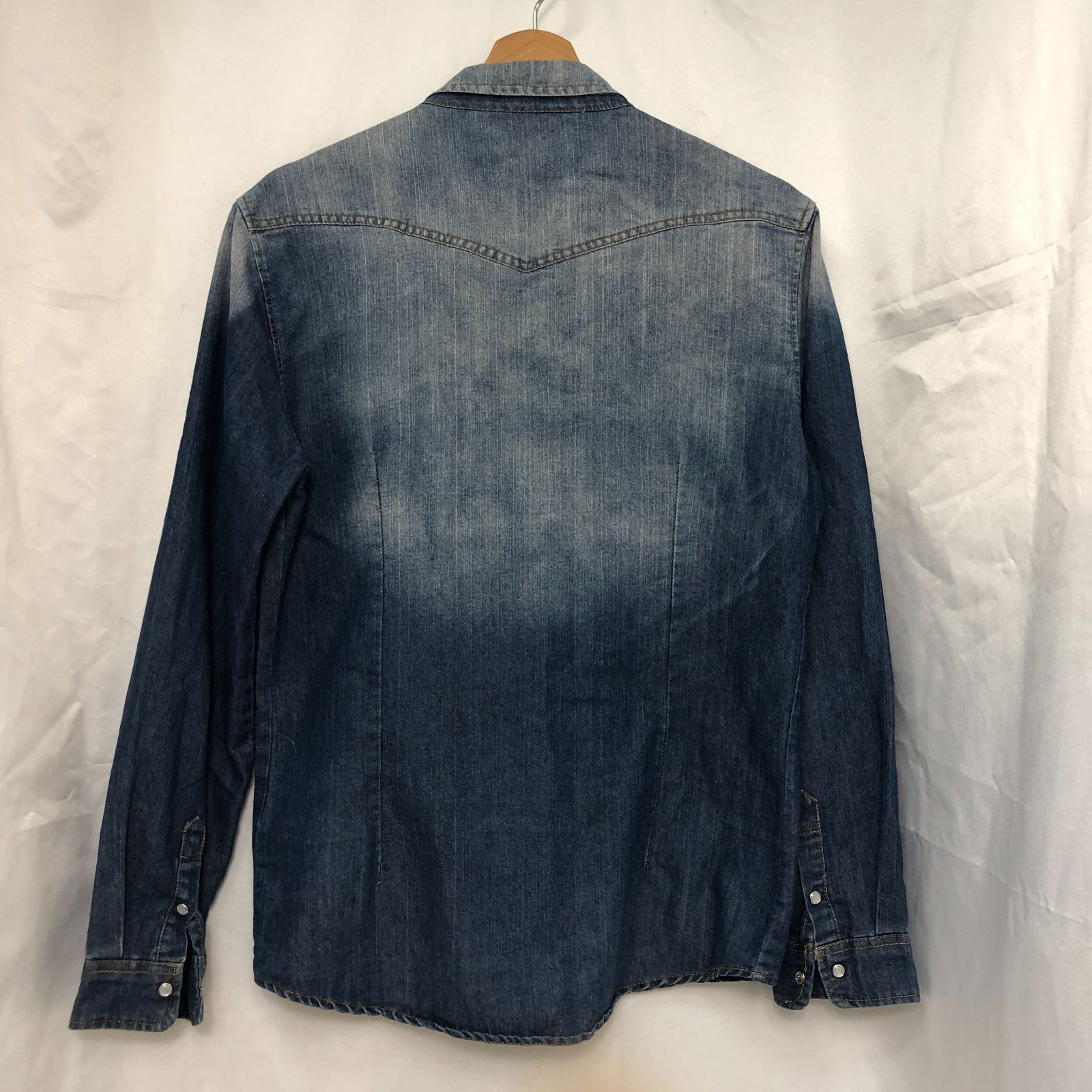 DSQUARED2 メンズ デニムシャツ サイズ LL ディースクエアード KSAW10