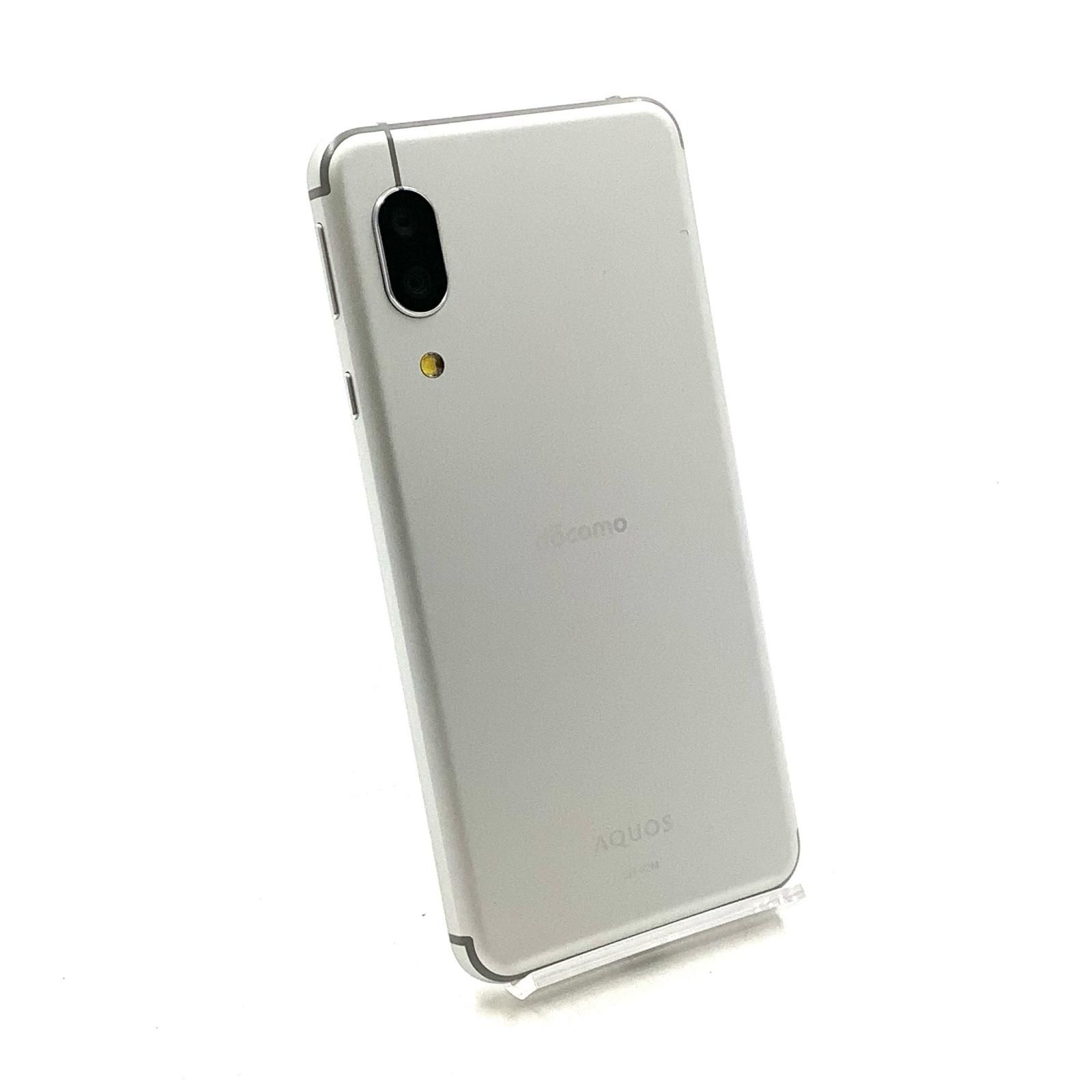 全額返金保証】【最速発送】SHARP AQUOS sense3 64GB シルバーホワイト