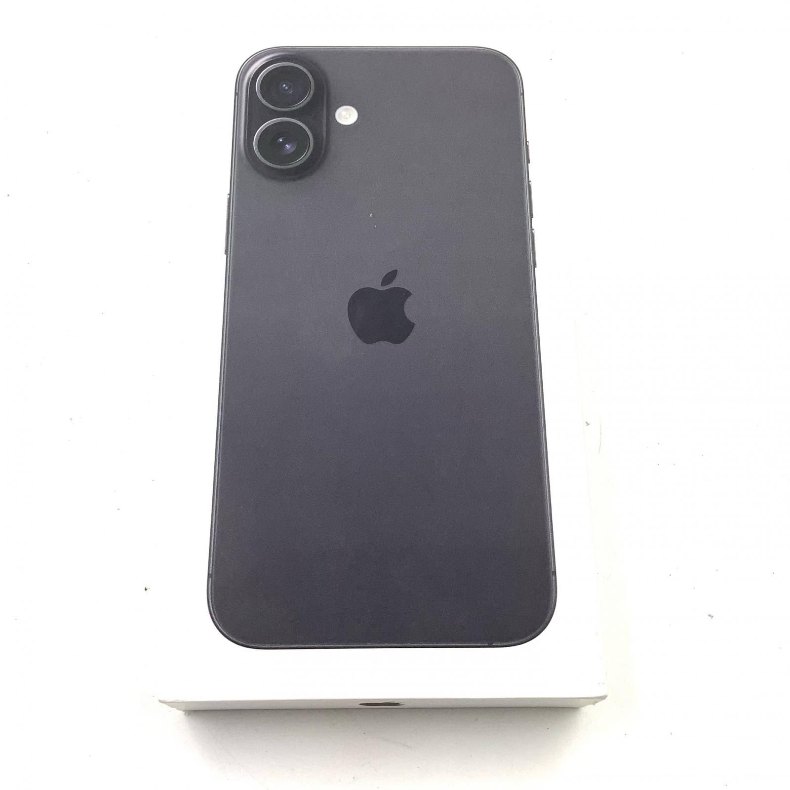 全額返金保証】【最速発送】 iPhone 16 Plus 128GB ブラック SIMフリー 