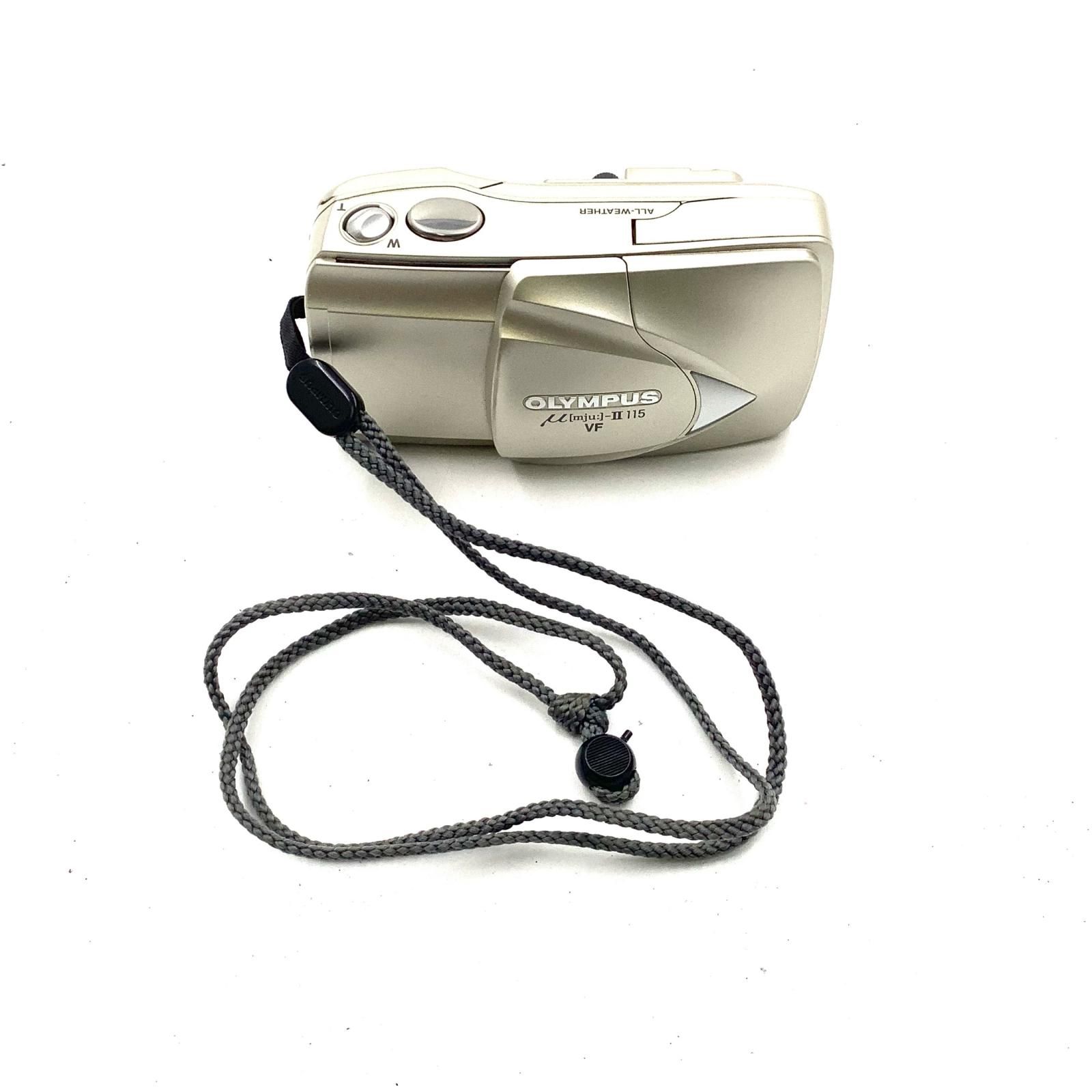 全額返金保証】【最速発送】OLYMPUS μ [mju:] - II 115 VF 美品 動作