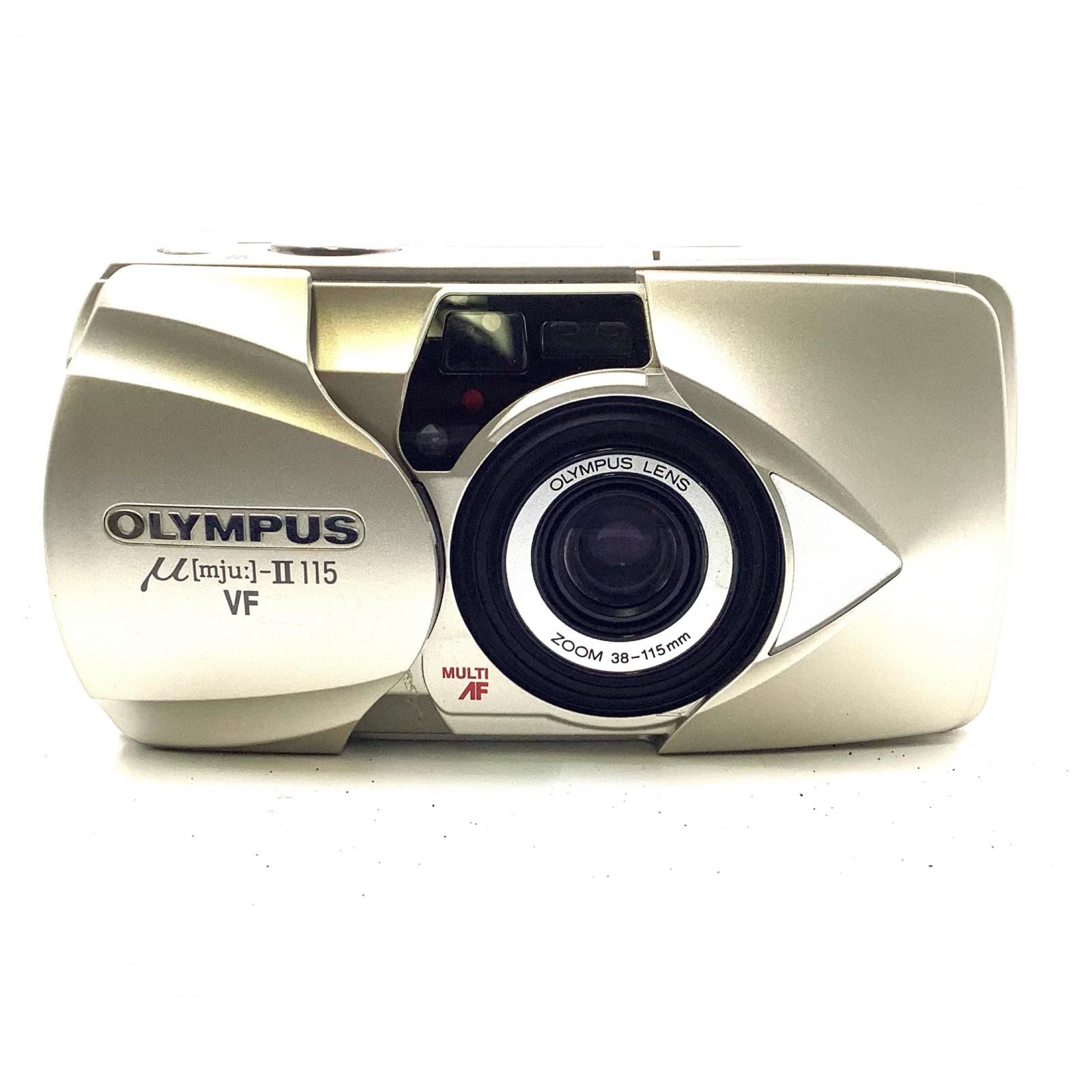 全額返金保証】【最速発送】OLYMPUS μ [mju:] - II 115 VF 美品 動作