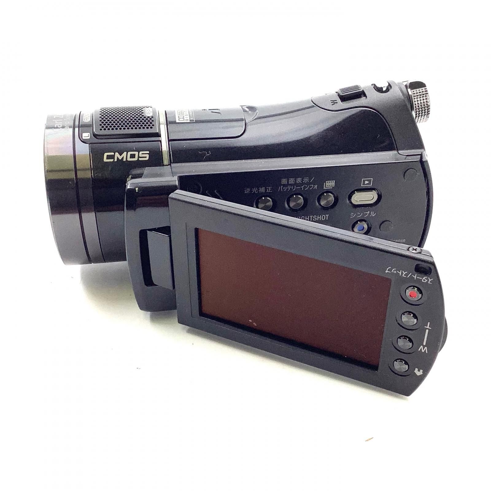 全額返金保証】【最速発送】Sony HDR-CX7 ブラック 動作確認済 - メルカリ