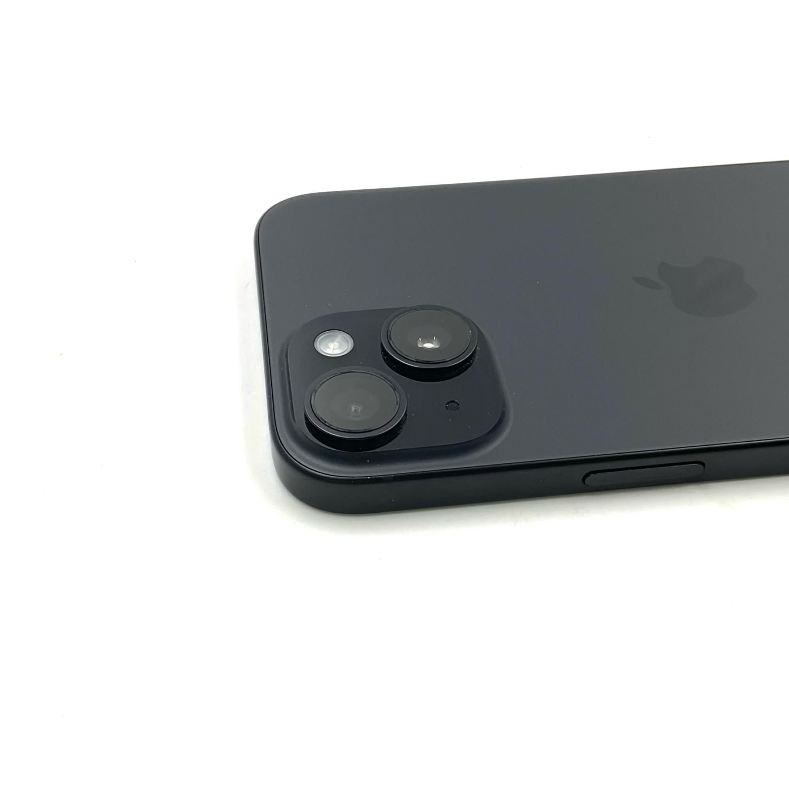 美品 SIMフリー iphone15 128GB ブラック アウトカメラ故障