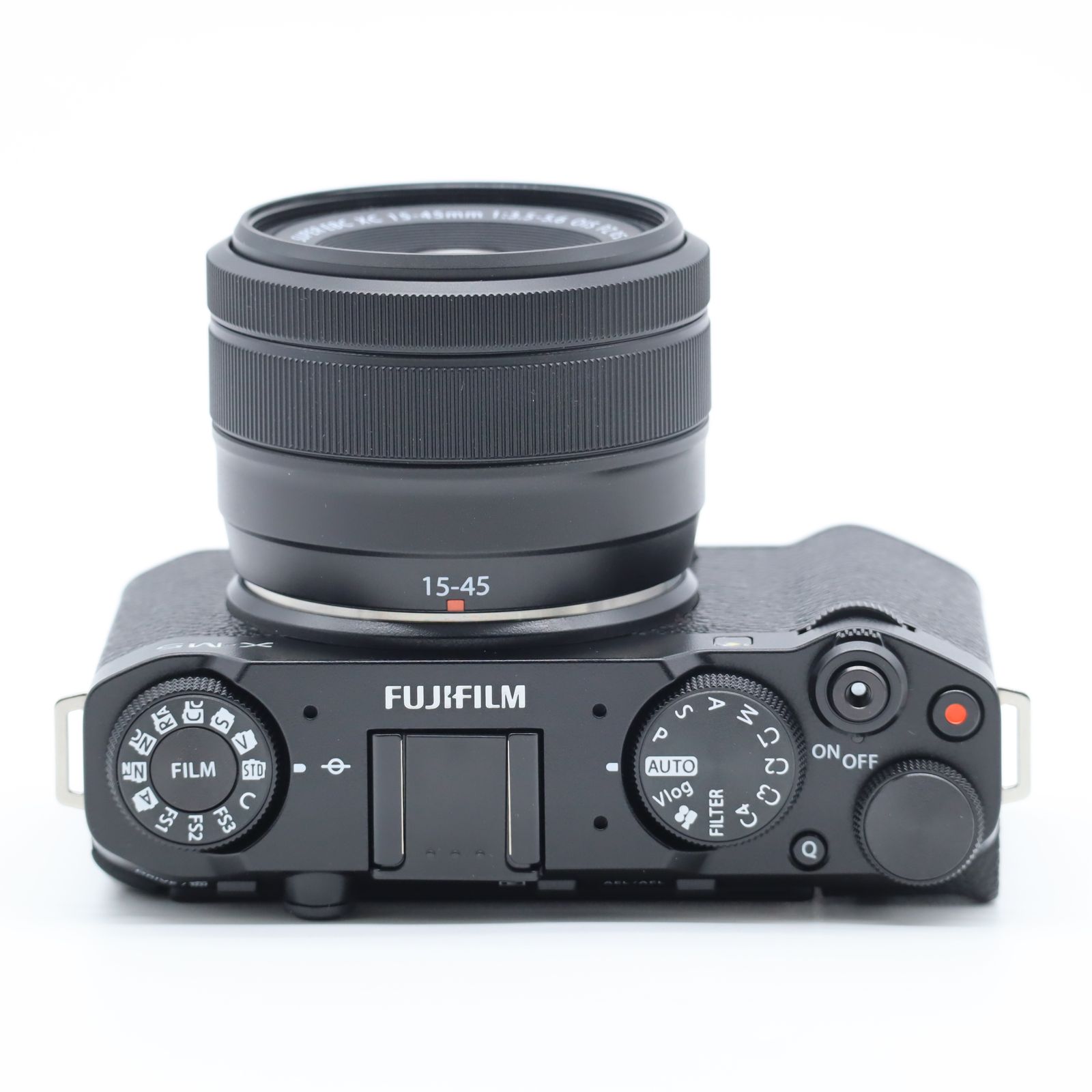 FUJIFILM X-M5 レンズキット XF15-45mm ブラック｜日英二言語対応・APS 