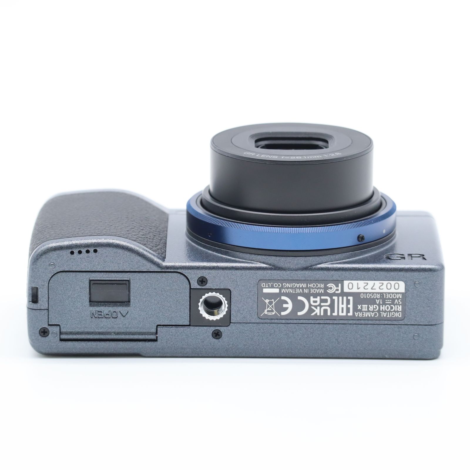 ショット663】 RICOH GR IIIx Urban Edition メタリックグレー｜40mm