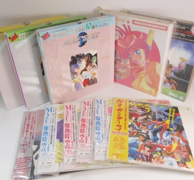 LD レーザーディスク まとめて アニメ MAZE爆熱時空 ゲキガンガー