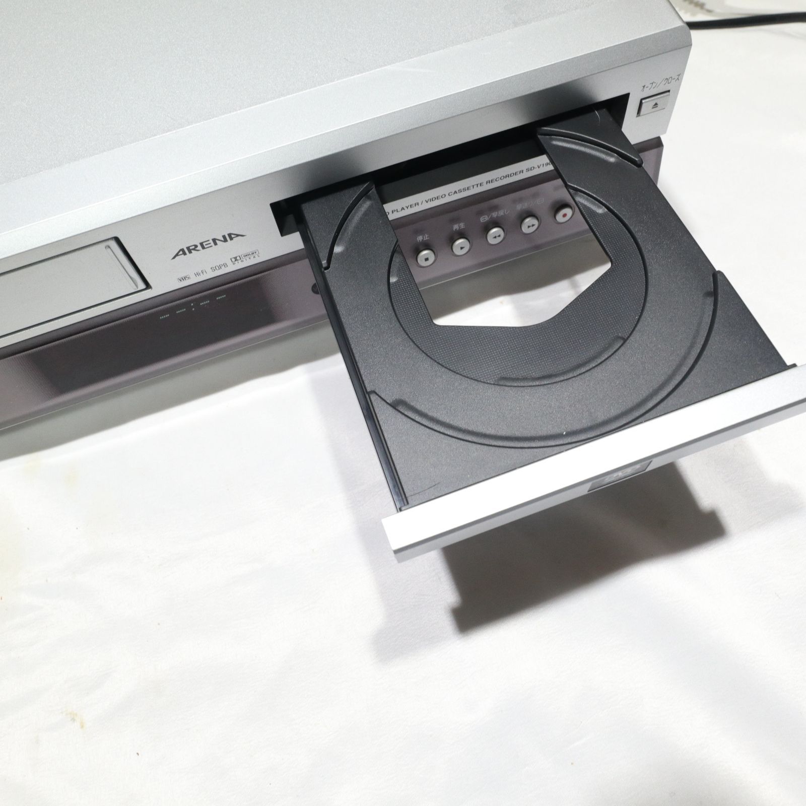 動作確認済/現状渡し】東芝/TOSHIBA VTR一体型DVDビデオプレーヤー SD