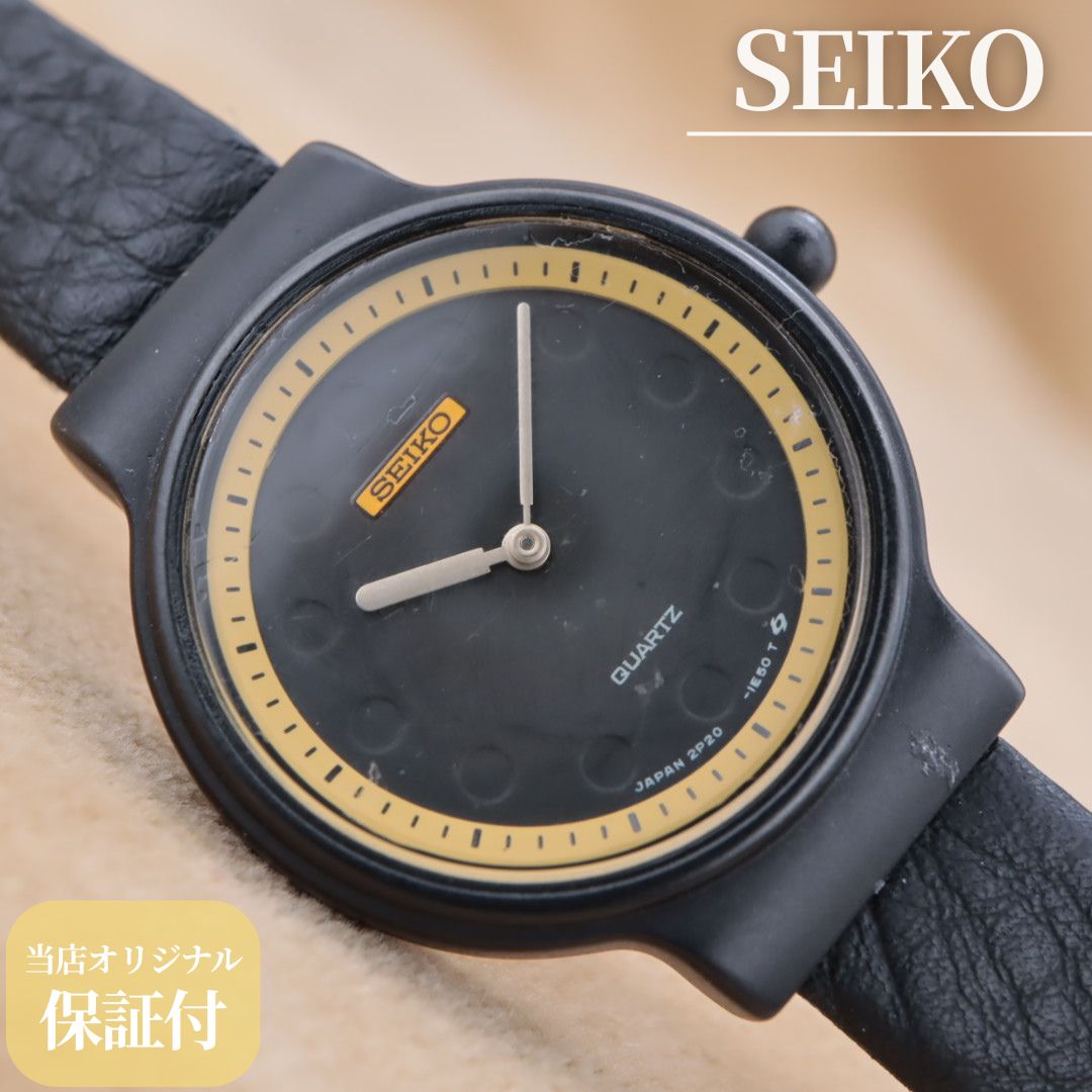 CH92 【電池交換済】SEIKO QUARTZ 2P20-0D80 セイコー クォーツ
