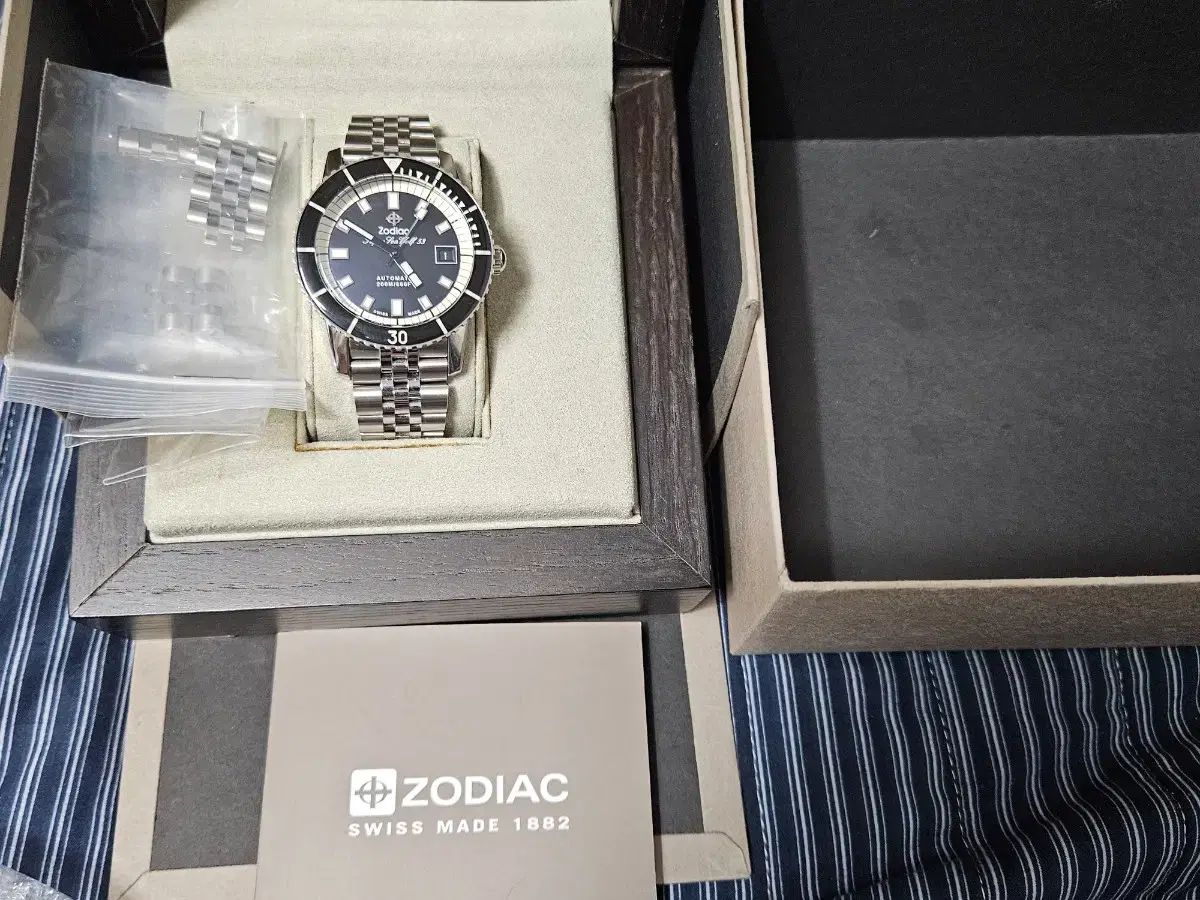  ゾディアック SUPERウルフ 검 판 コート 自動巻き時計 腕時計(アナログ)