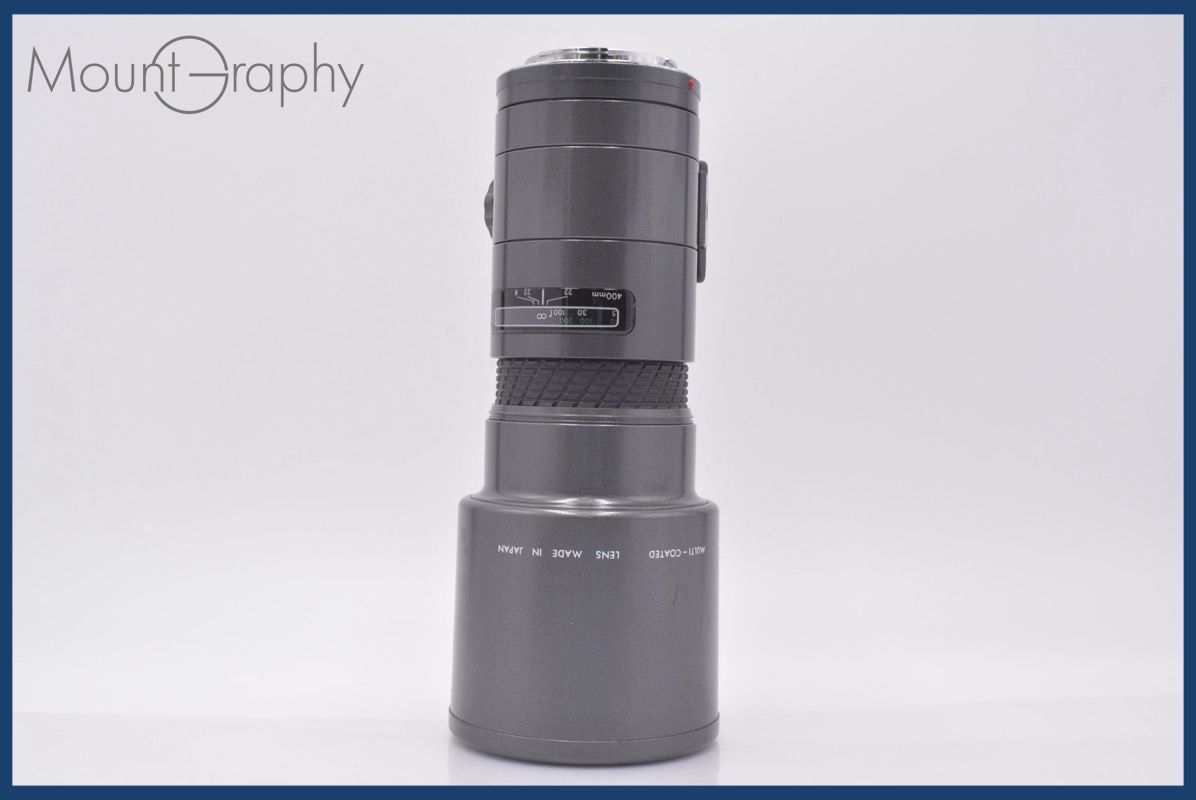 動作保証】 シグマ SIGMA AF TELE 400mm F5.6 MULTI-COATED 前後