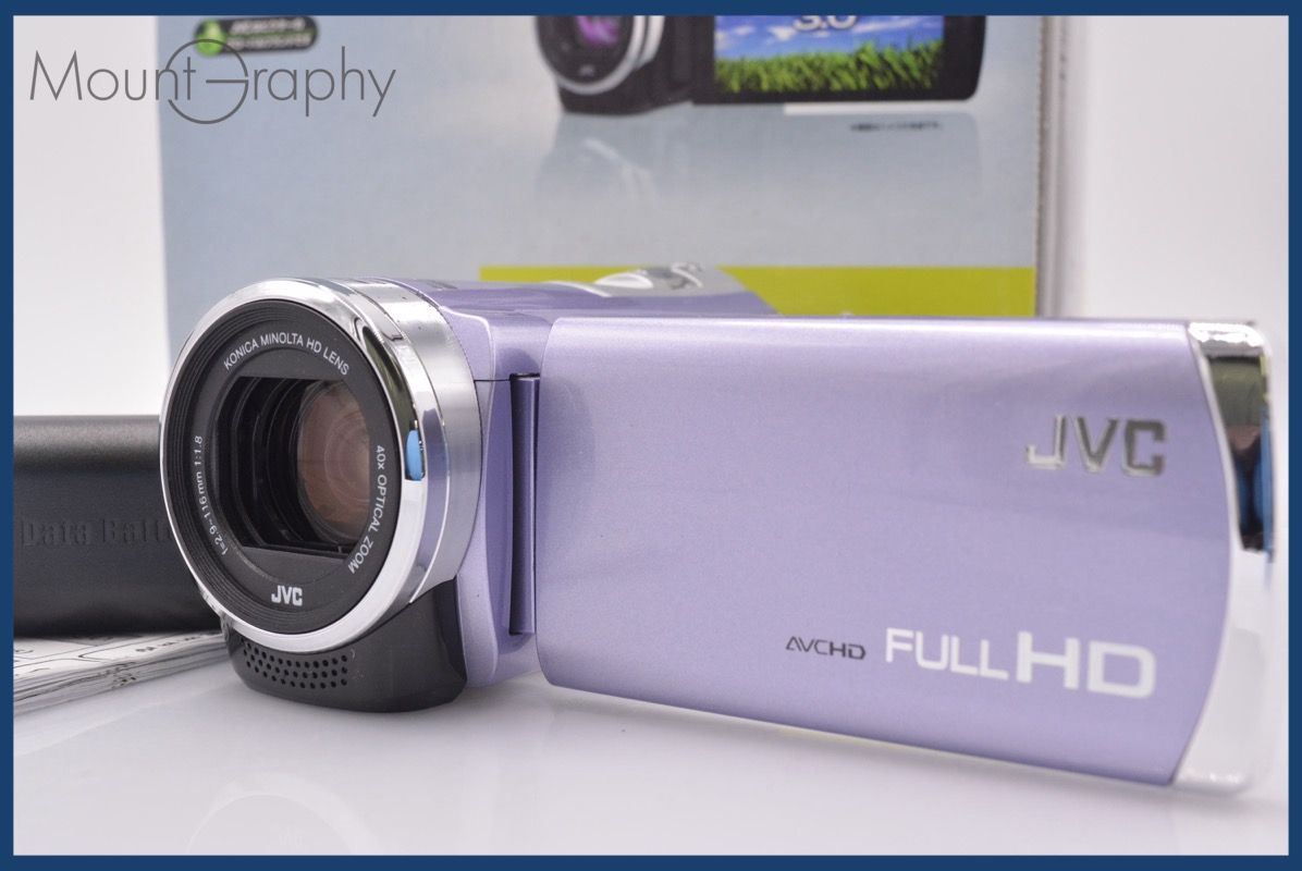 美品・動作保証】 ビクター JVC Everio GZ-HM33 40x 元箱、バッテリー