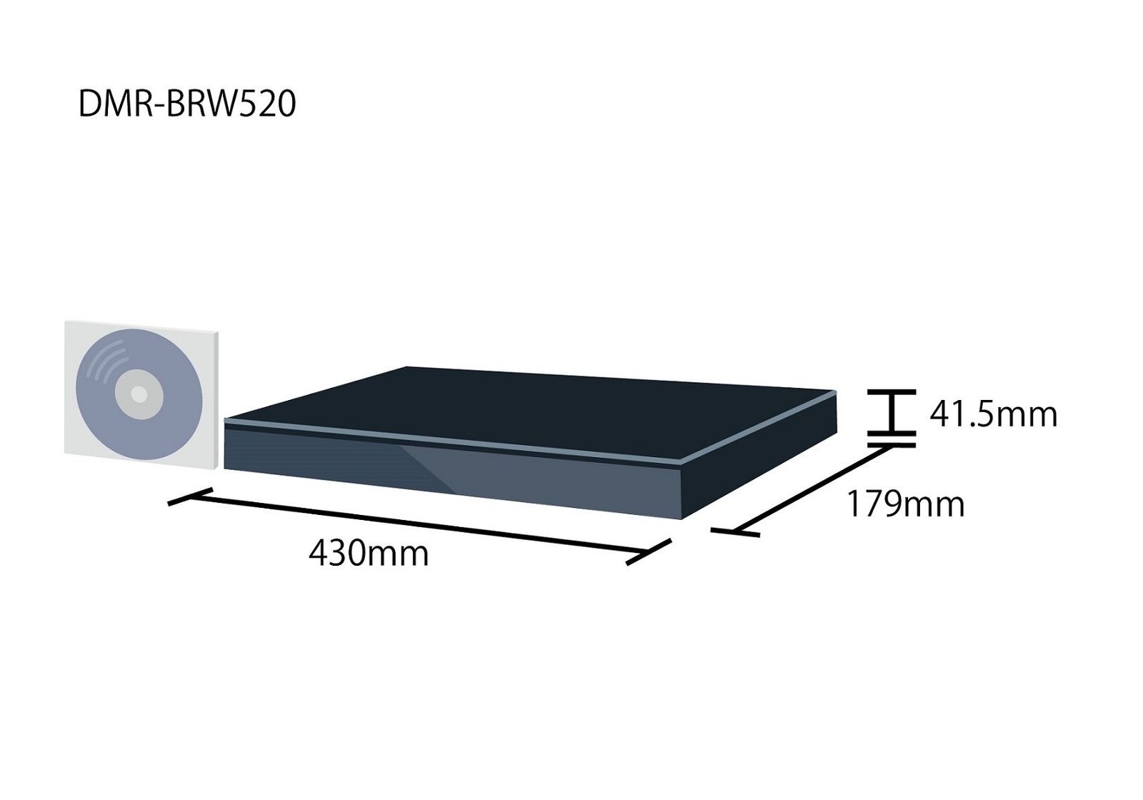 パナソニック 500GB 2チューナー ブルーレイレコーダー 4Kアップ