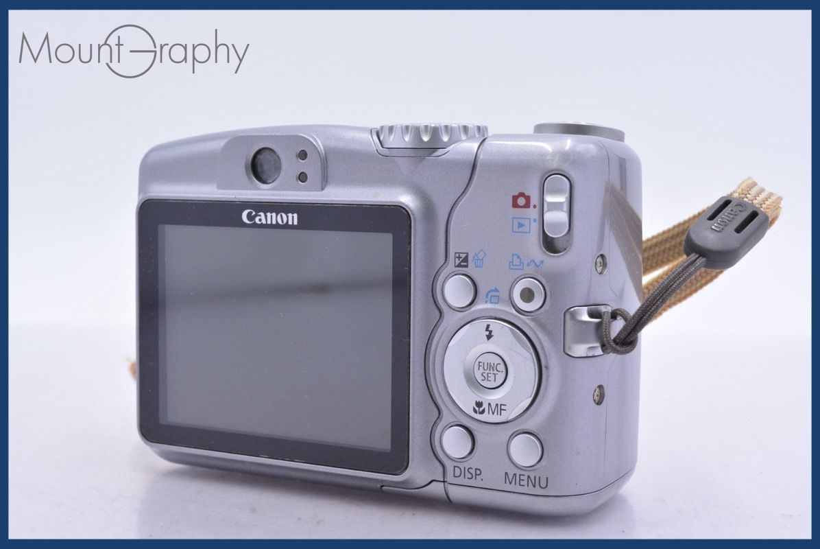 キヤノン Canon PowerShot A710 IS 6x 単三電池仕様 元箱、取扱説明書