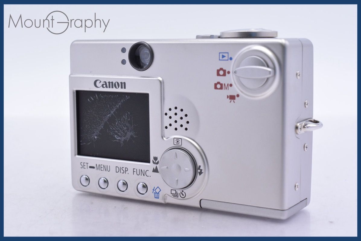 キヤノン Canon IXY DIGITAL 30 2x 元箱、バッテリー、充電器、取扱