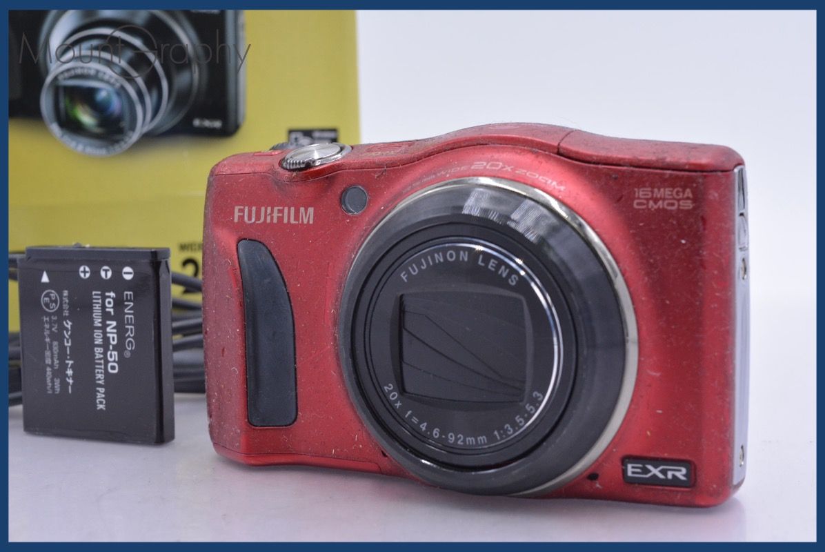 富士フィルム FUJIFILM FinePix F800EXR 20x 元箱、バッテリー付属 同