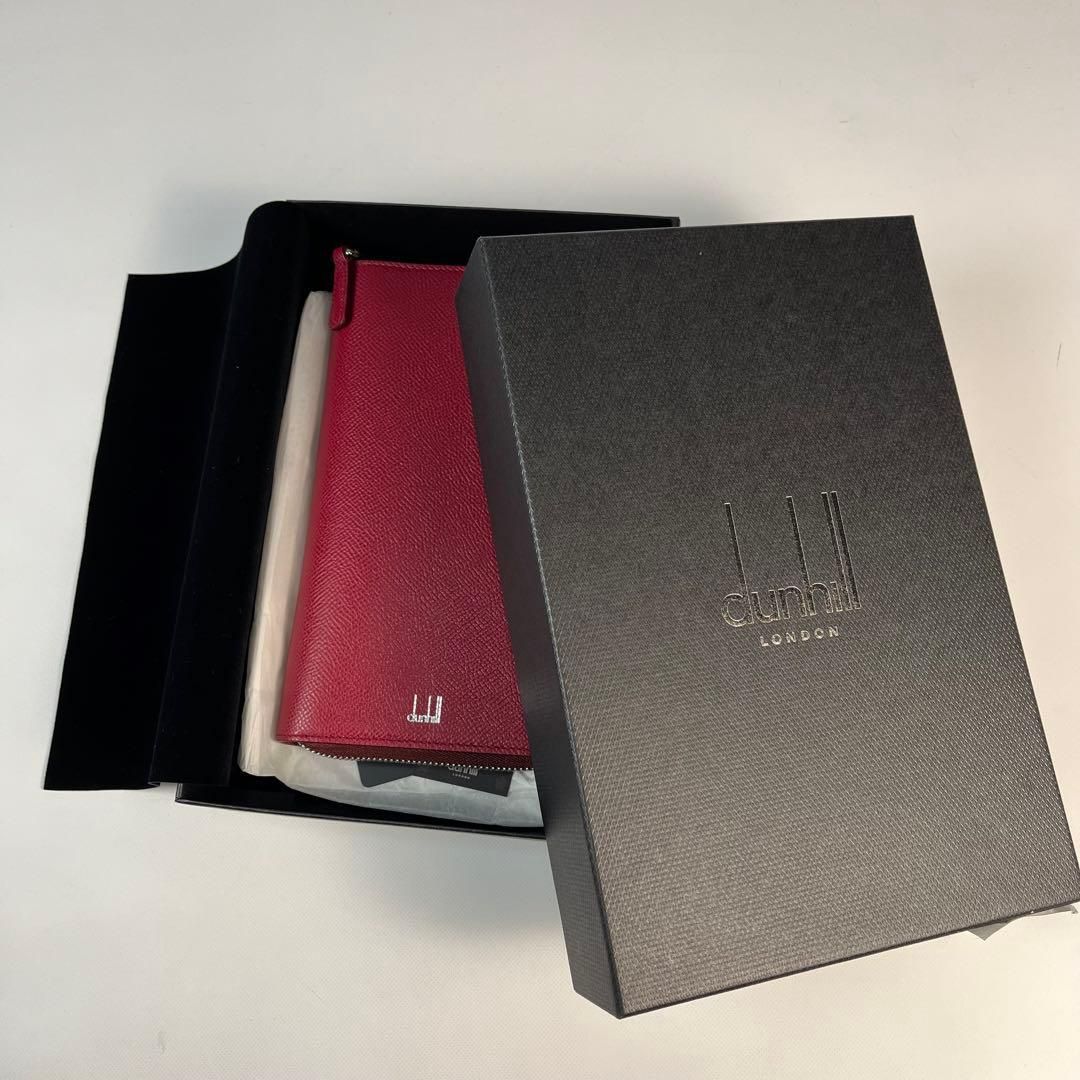 新品未使用 dunhill オーガナイザー 長財布 カドガン ラウンド