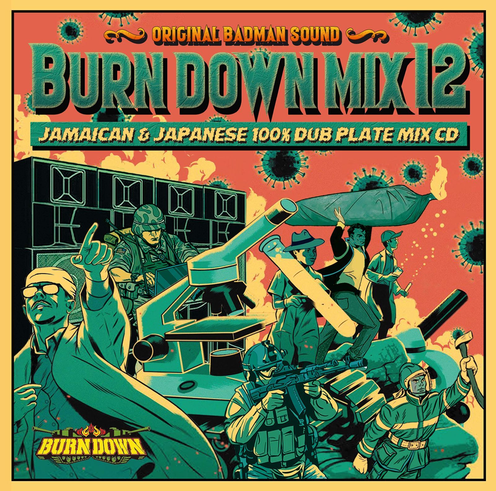 BURN DOWN MIX 12 BURN DOWN[CD]（中古） - メルカリ