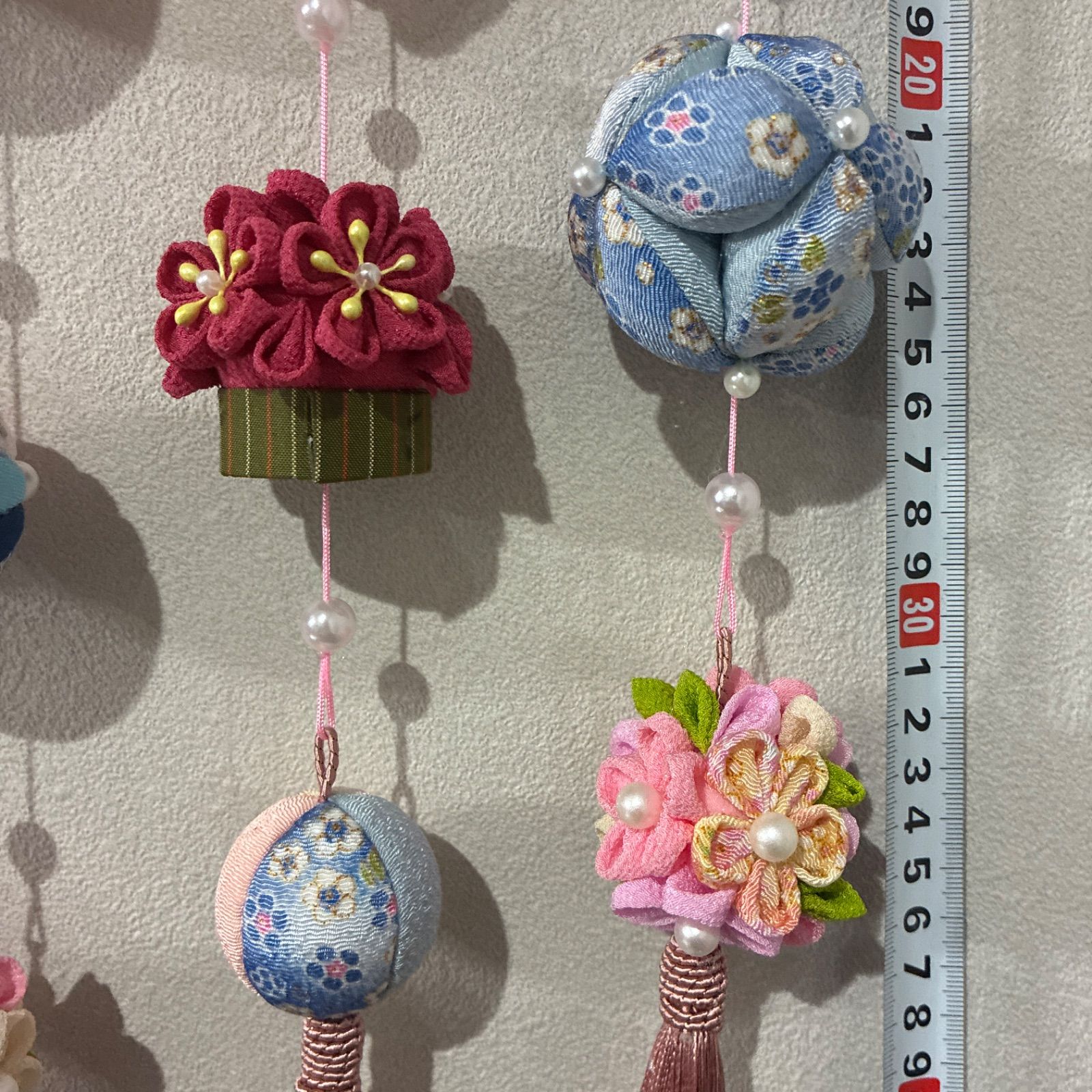 【1点限】吊るし雛 壁掛け 吊るし飾り つるし雛 吊るしびな ハンドメイド 1点限り】吊るし雛 壁掛け 吊るし飾り つるし雛 吊るしびな