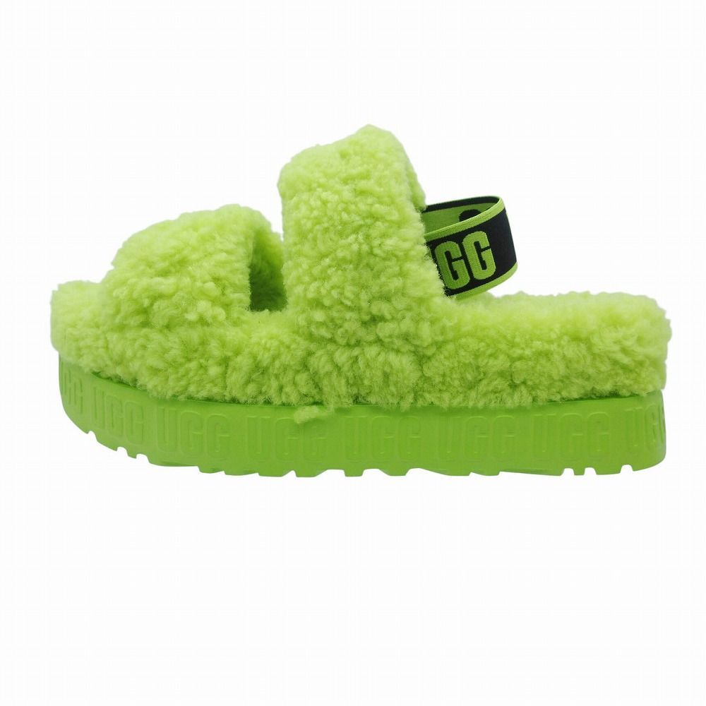 極美品 UGG Fluffita Outdoor Open Toe Flat Heel Sports Sandals アグ