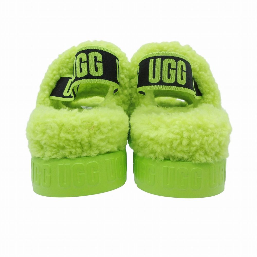 【美品】UGG オー フラッフィータ サンダル　ボア　23cm 極美品 UGG Fluffita Outdoor Open Toe Flat Heel Sports Sandals アグ