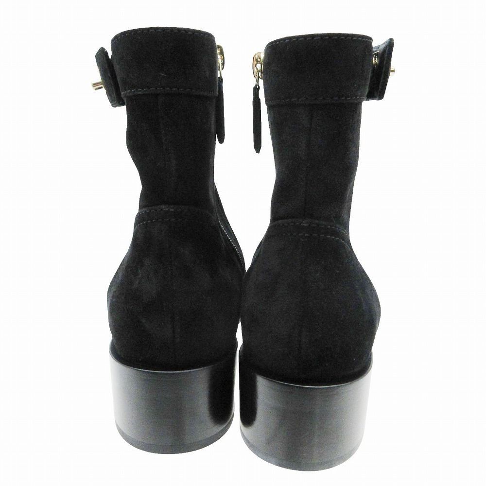 未使用品 CHANEL シャネル G36763 スエード ココマーク ターンロック