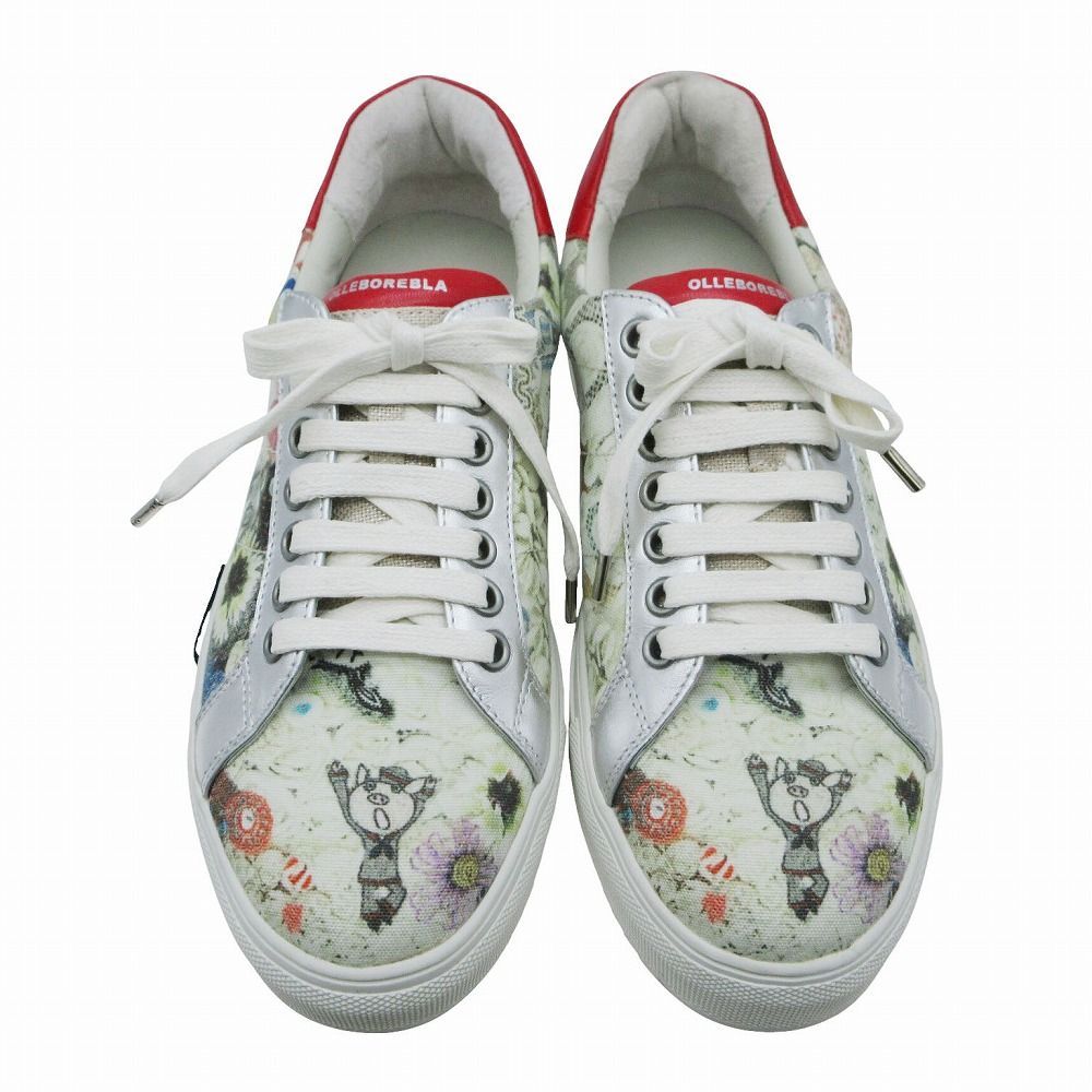 未使用品 OLLEBOREBLA アルベロベロ オレボレブラ ぶたさん 総柄