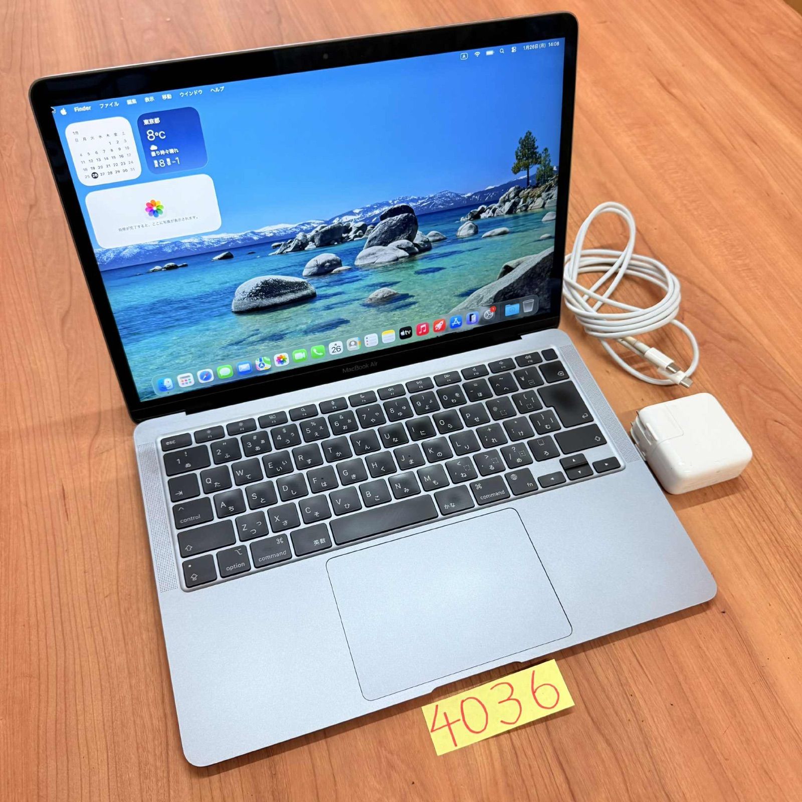 動作確認済み】 MacBook air 13インチ 2020 アップル Apple M1 16GB 