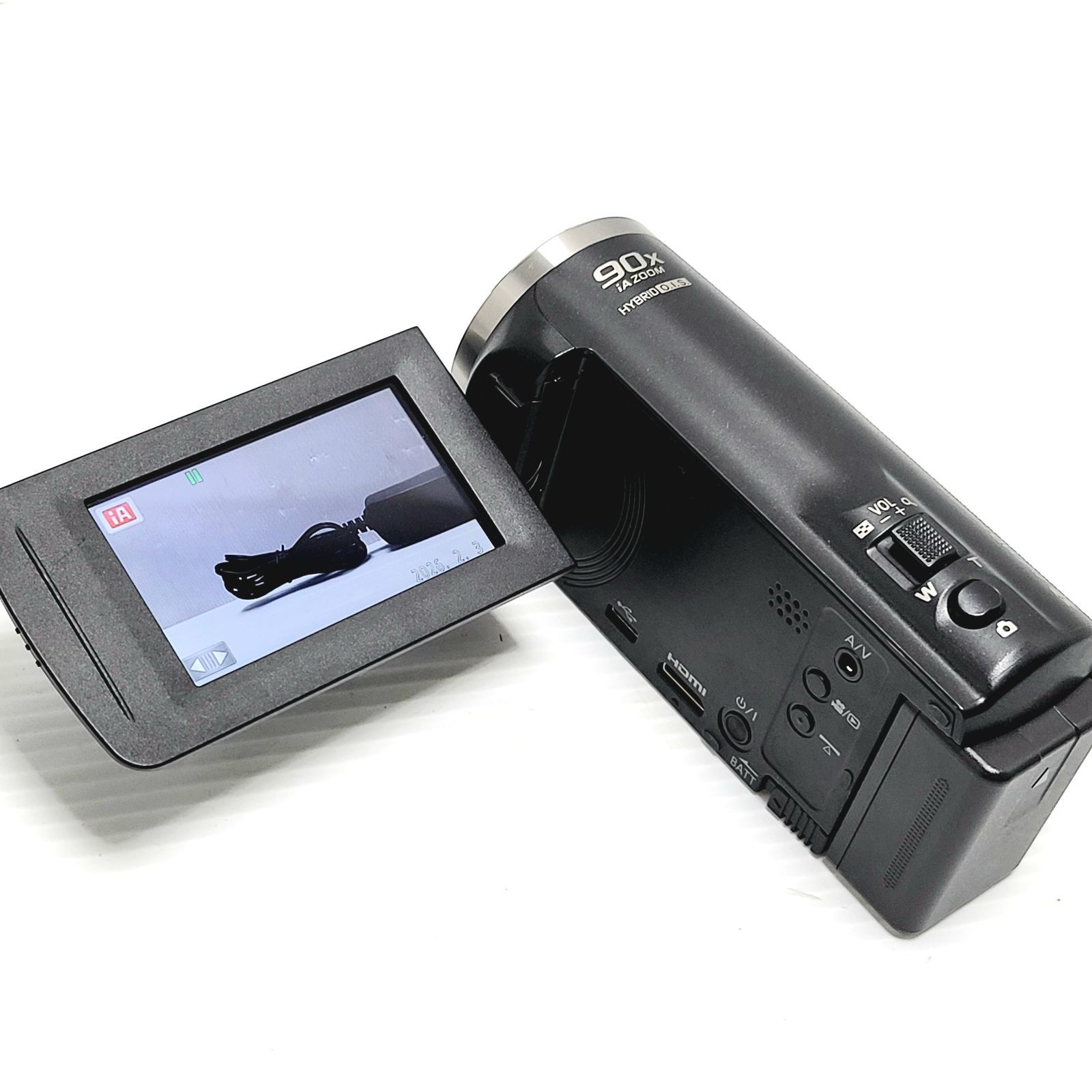 正常動作品】Panasonic フルHD ビデオカメラ HC-V360M ブラック 2015年