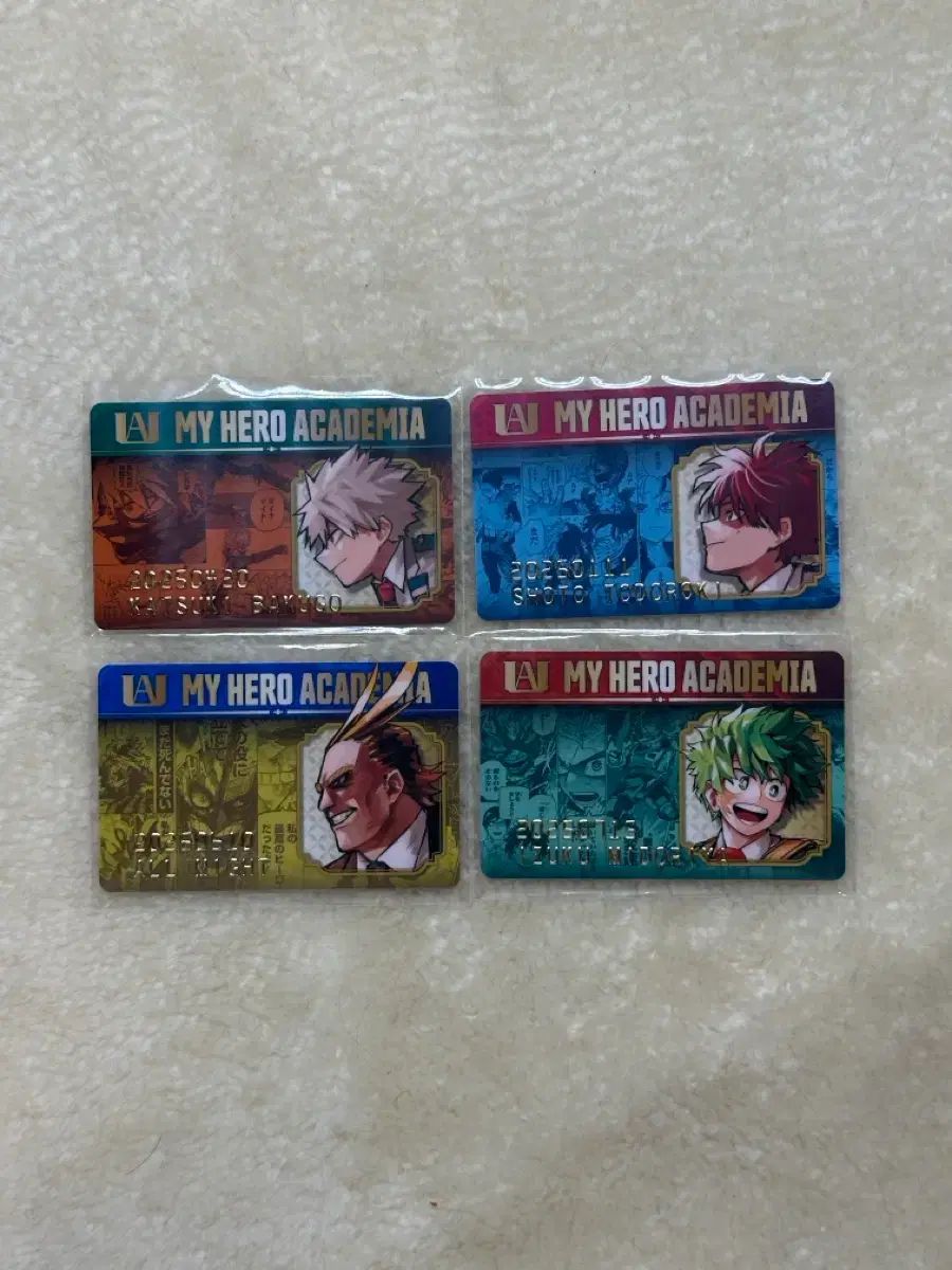 僕のヒーローアカデミア Birthday カード 2025