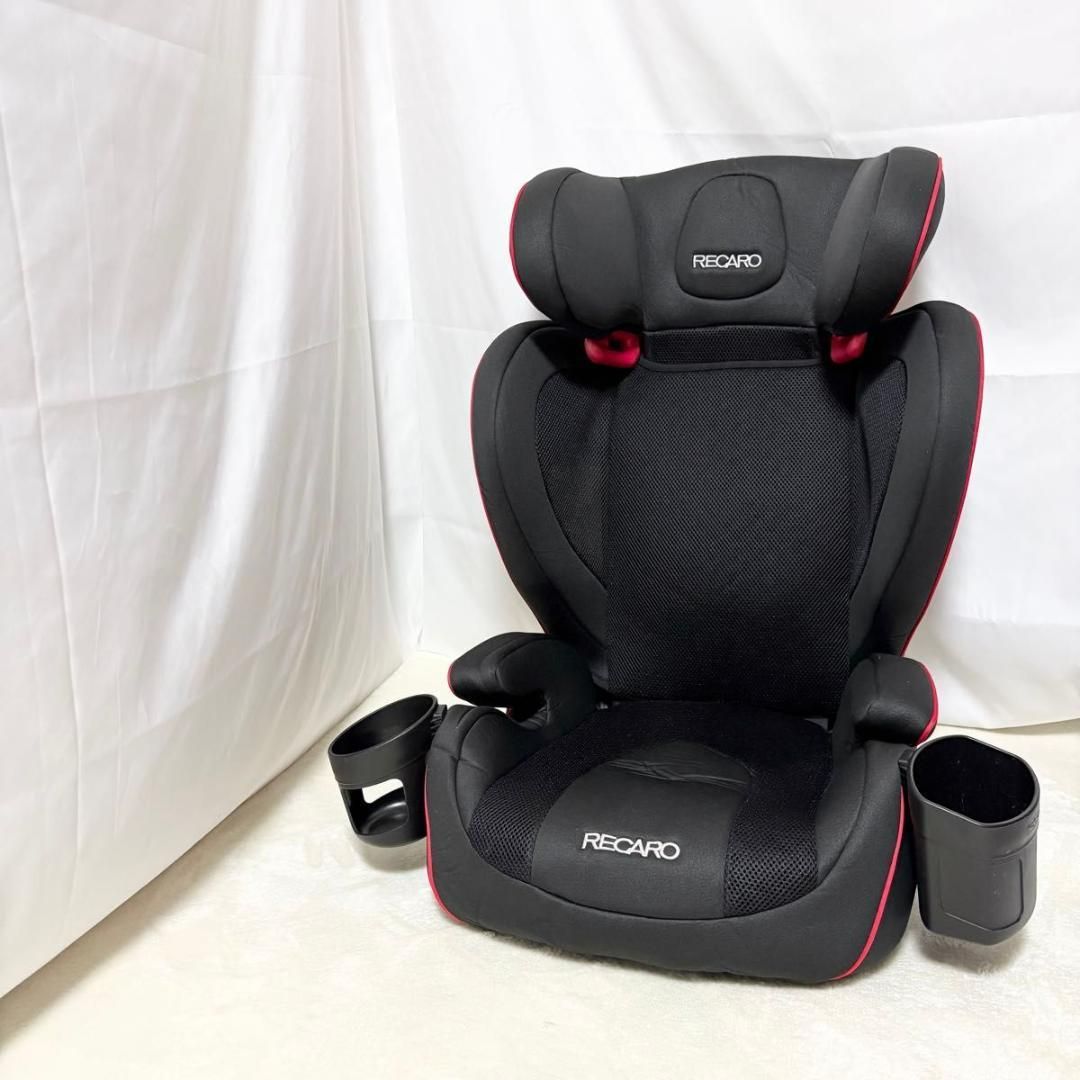 美品 RECARO レカロ J3 ブラック ジュニアシート ジェイスリー 黒