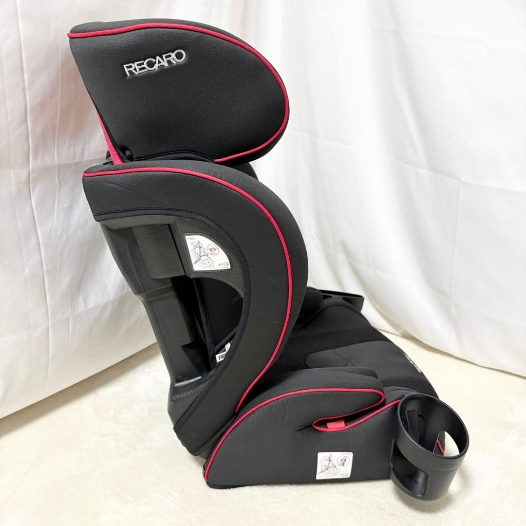 美品 RECARO レカロ J3 ブラック ジュニアシート ジェイスリー 黒