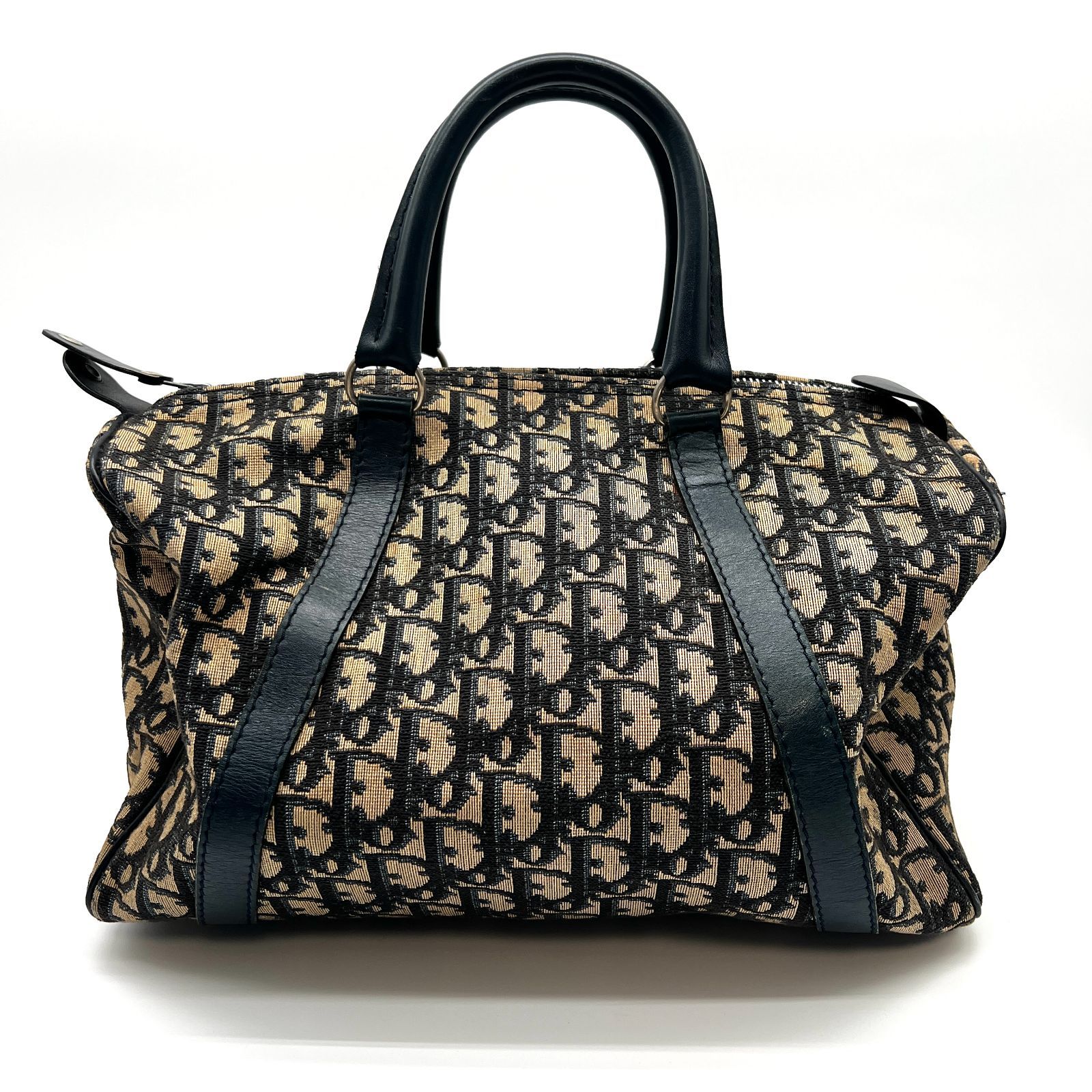 ディオール Christian Dior ミニボストンバッグ トロッター - メルカリ