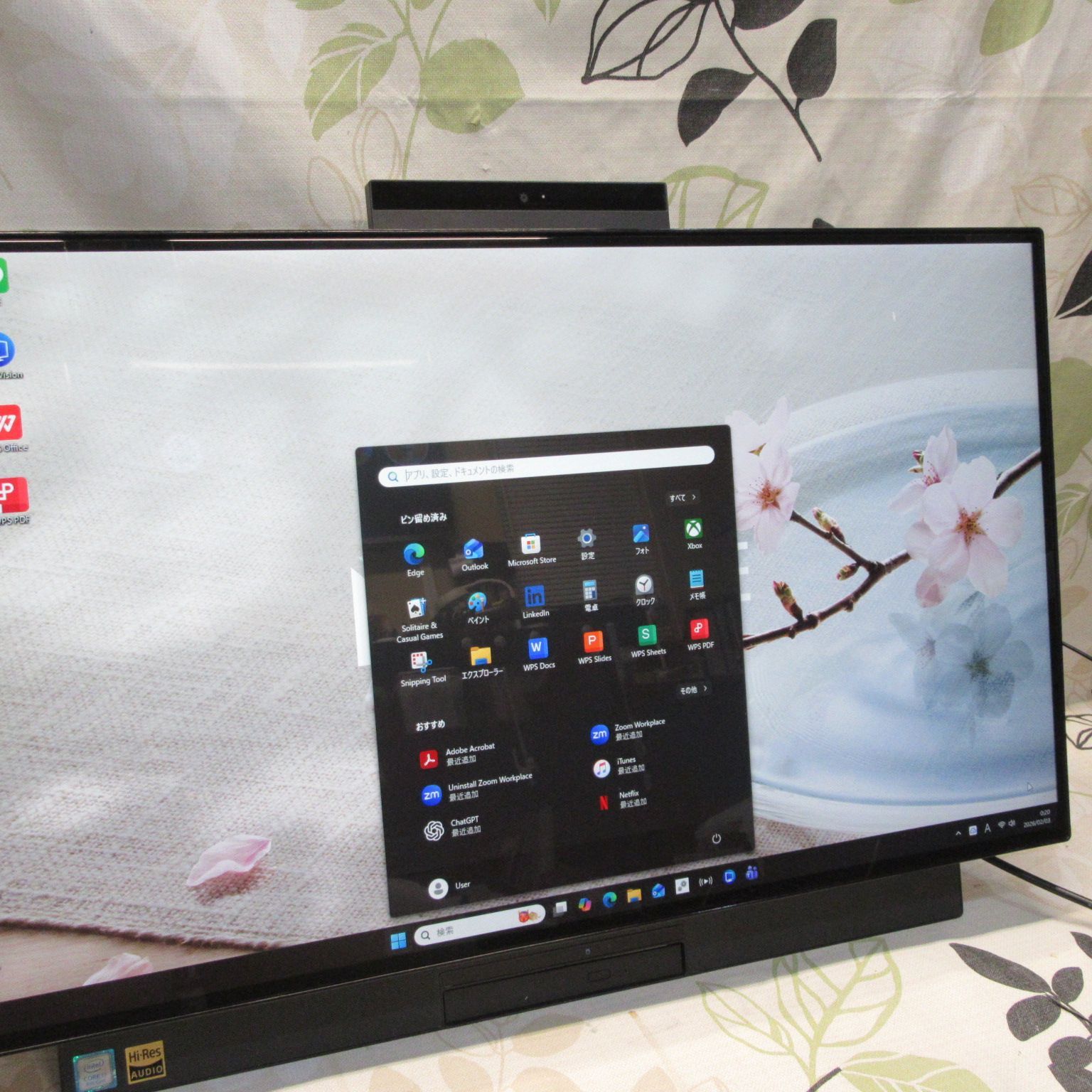 大画面27インチWin11公式対応i7/メ16/新品SSD/BD/地デジBSCS - メルカリ