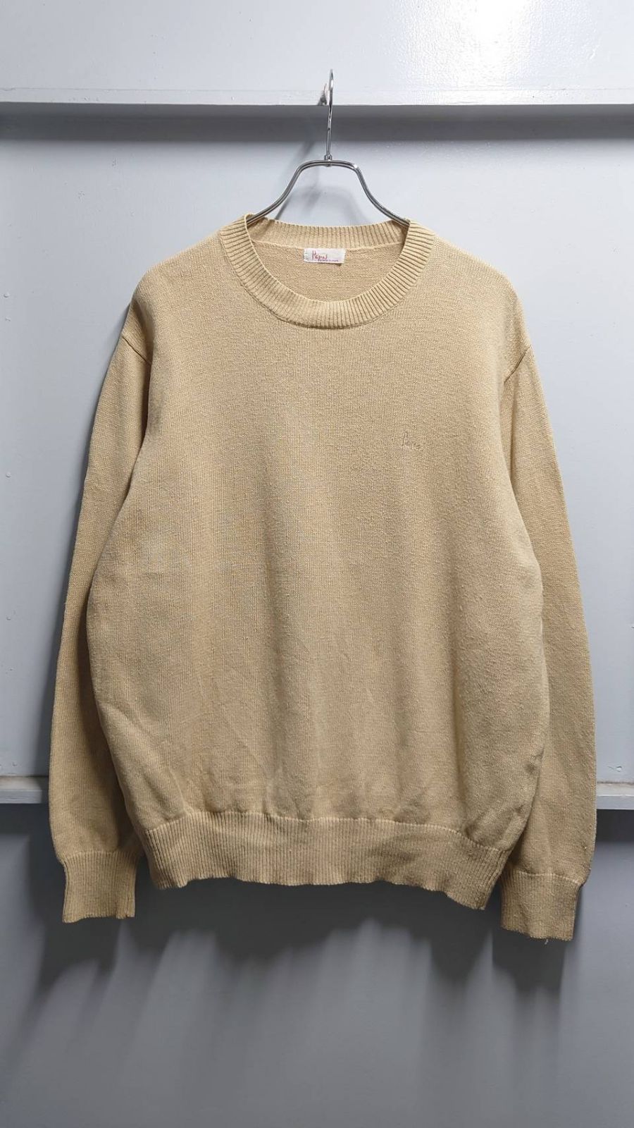 Papas “Cotton×Linen” Knit Sweater L Papas Sweater Linen Size