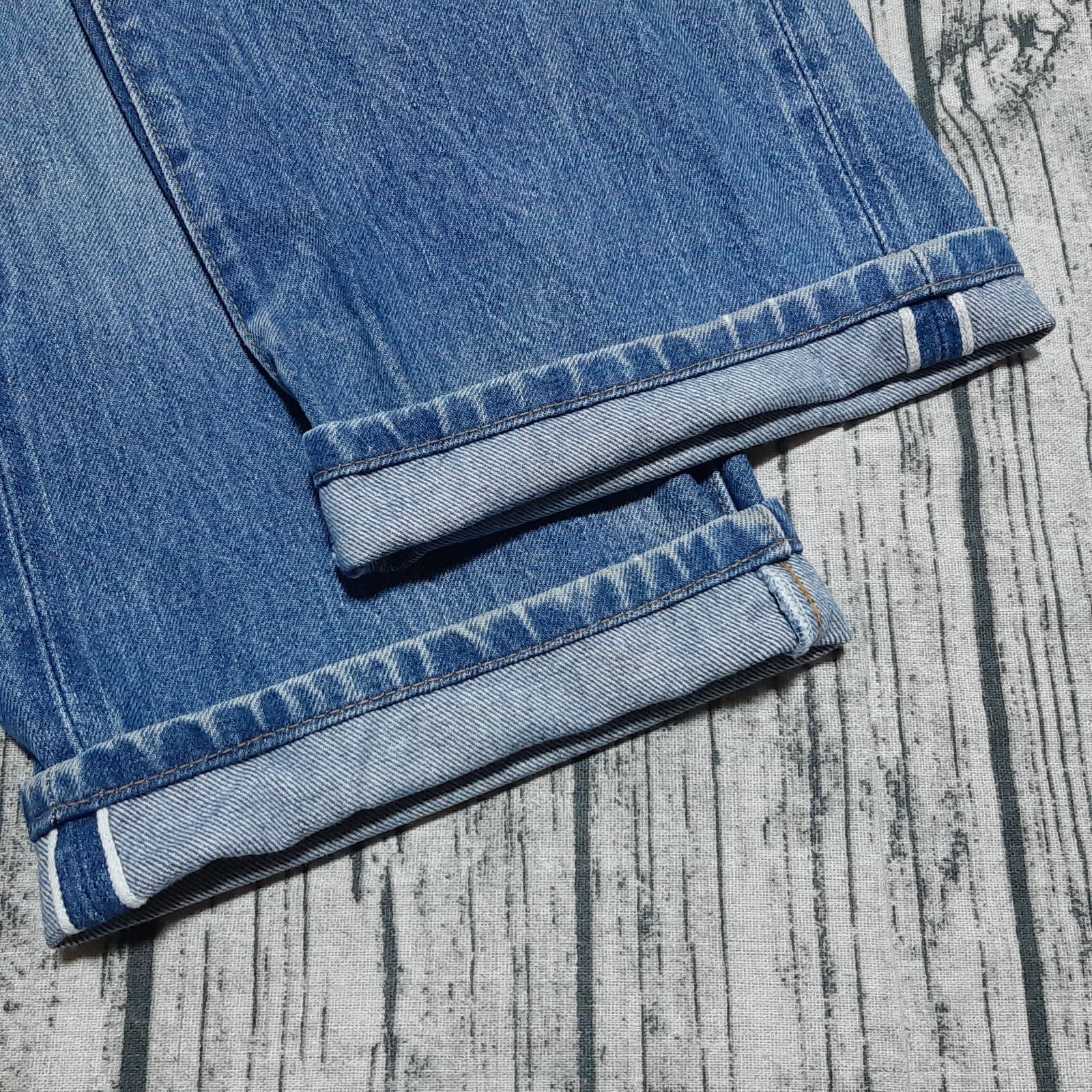 80s 赤耳 オリジナル Levi's 501 セルビッチ 黒カン 内股シングル