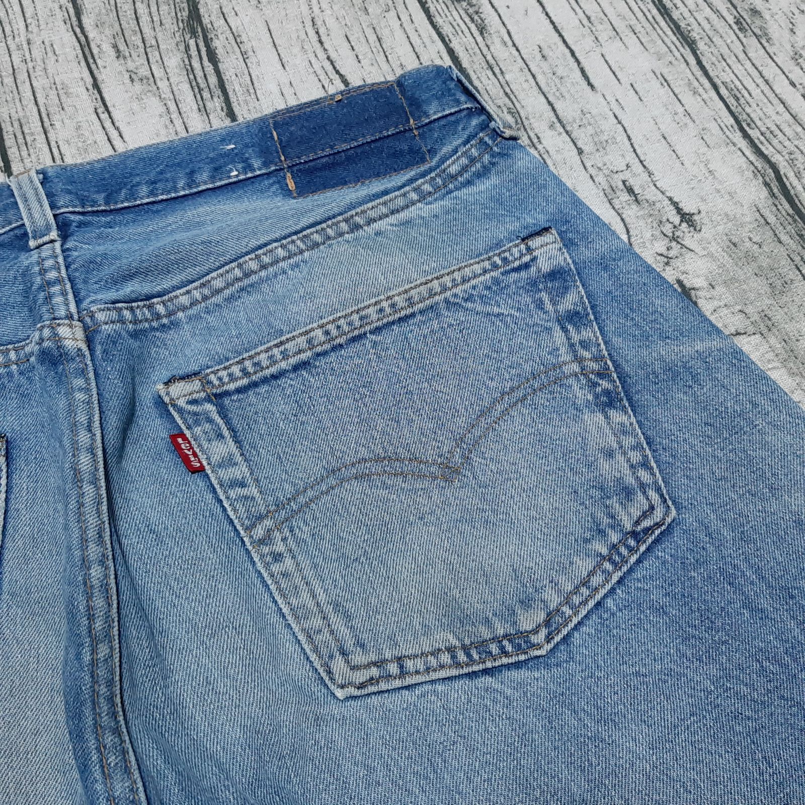 80s 赤耳 オリジナル Levi's 501 セルビッチ 黒カン 内股シングル