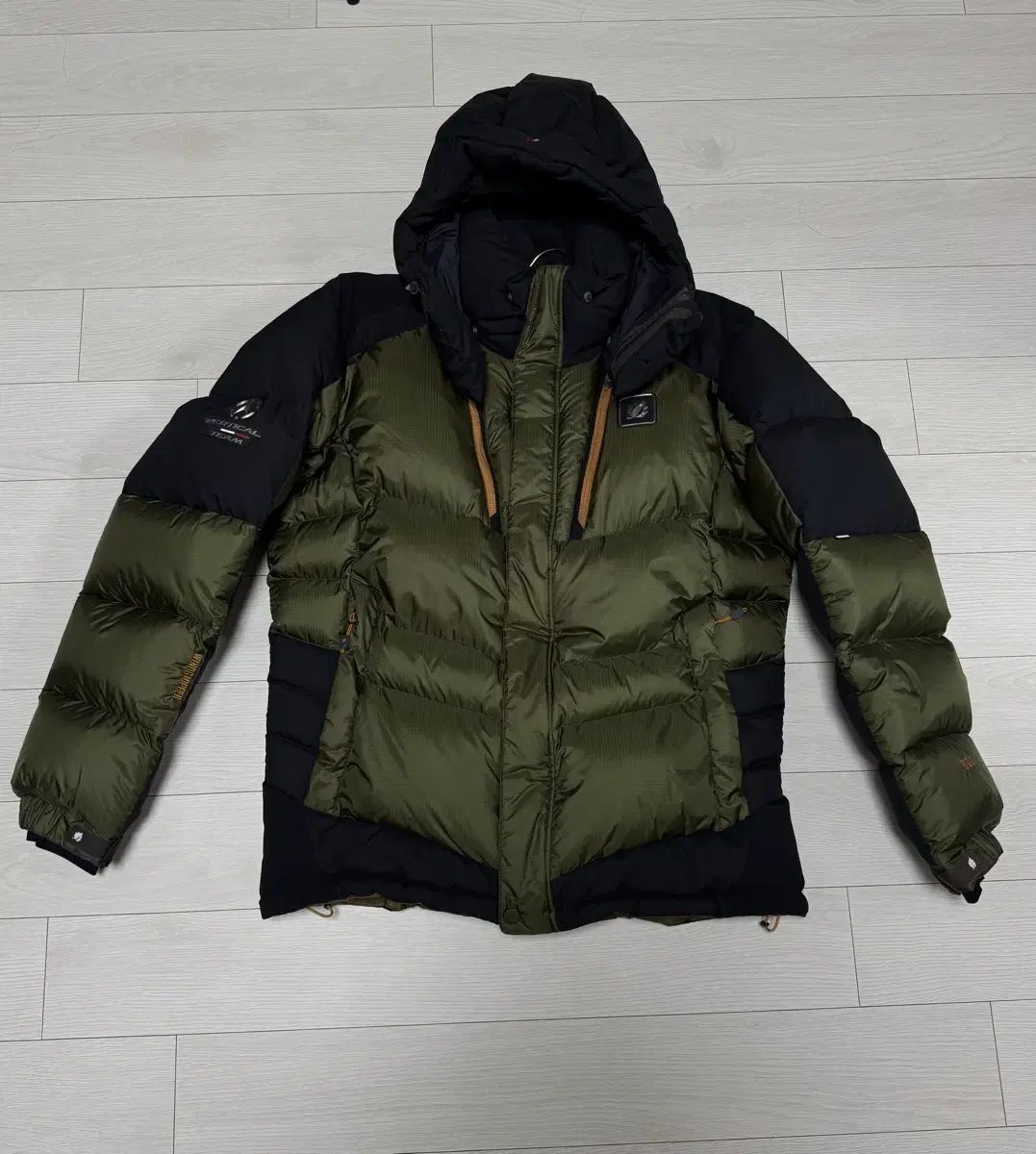 ラフマ グースダウン ダウン 105 カーキ