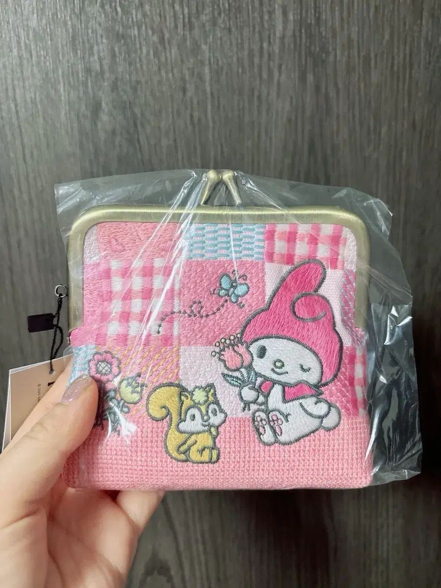 マイメロディ ピンク 刺繍 がま口 公式通販