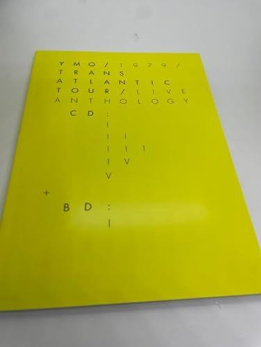  YMO 1979 TRANS ATLANTIC TOUR LIVE ANTHOLOGY 完全生産 盤 CD YELLOW MAGIC ORCHESTRA - 邦楽 CD