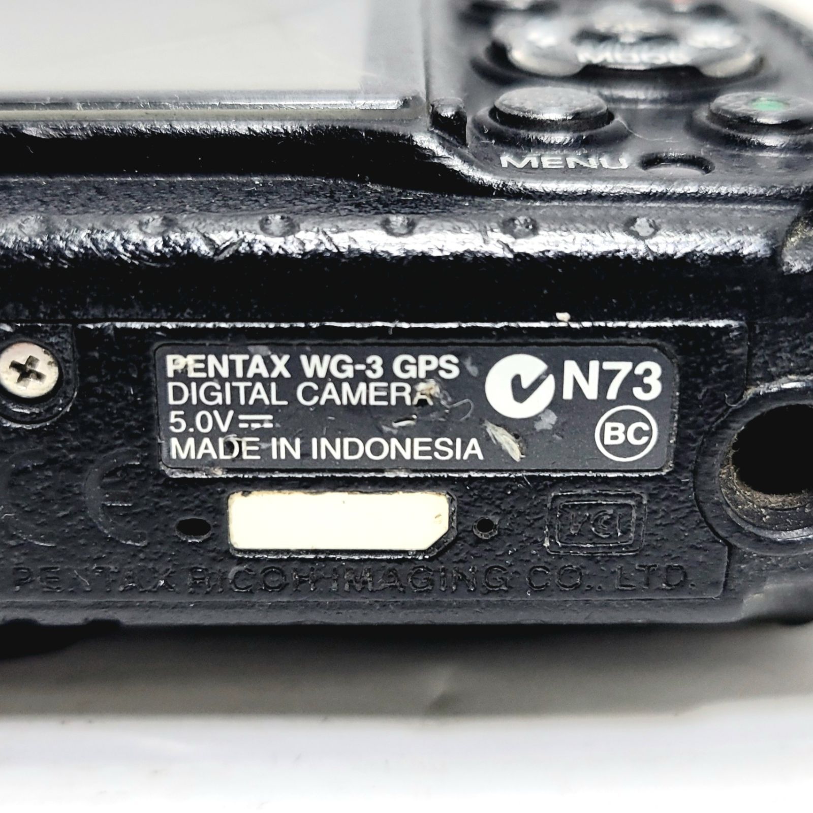 正常動作品】PENTAX WG-3 GPS ジャンク - メルカリ