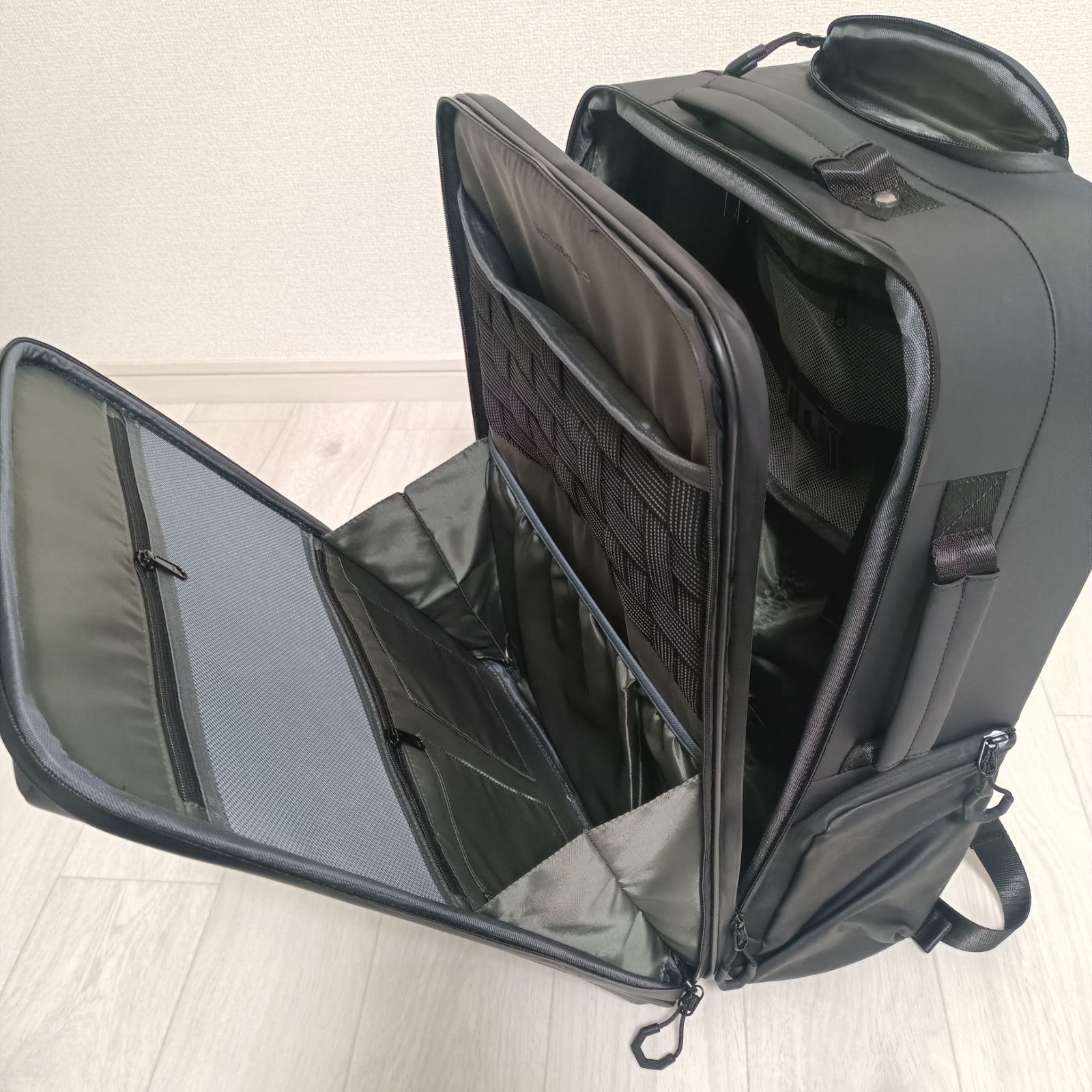  ♥ venture afield ベンチャーアフィールド 3 way キャリーケース 二輪式 キャリーカート 旅行かばん 小分けバッグ